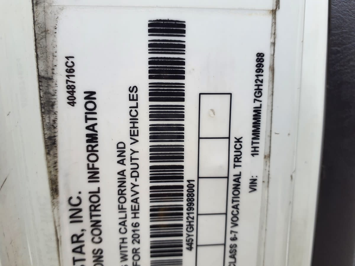 2016 Navistar International 4300 651864
