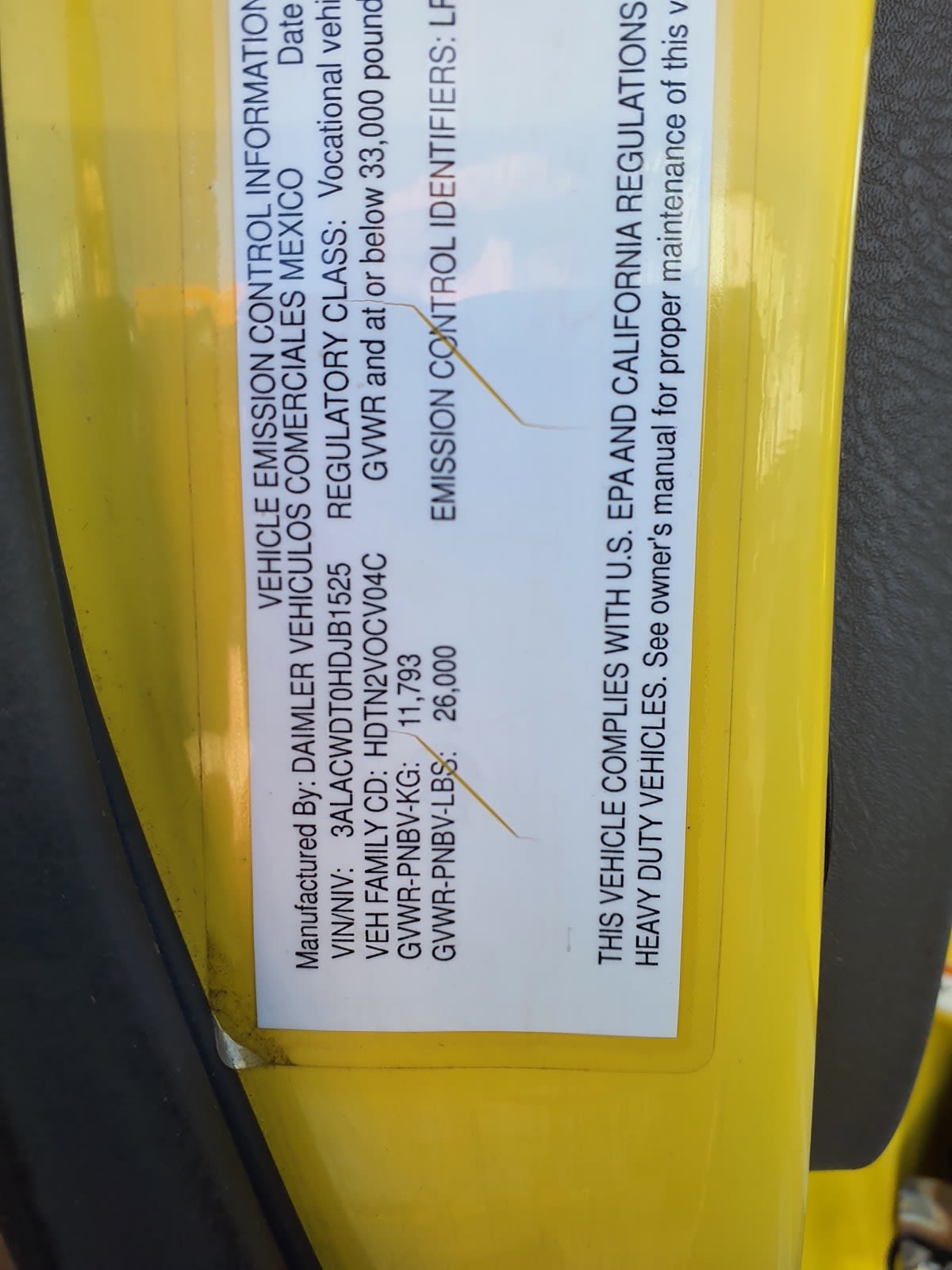 2017 Freightliner/Mercedes M2 106 671554