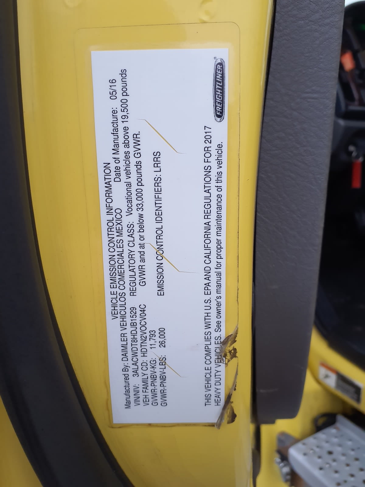 2017 Freightliner/Mercedes M2 106 671558