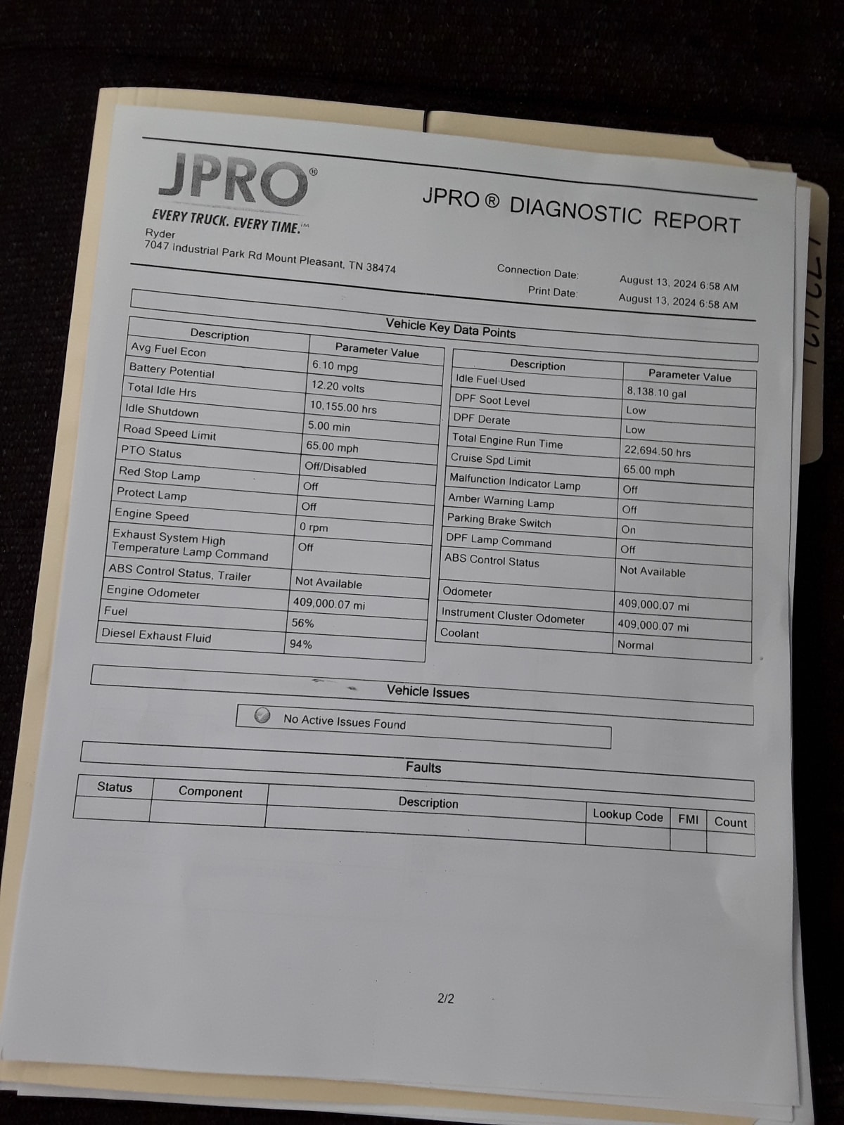 2017 Freightliner/Mercedes CASCADIA 125 672421