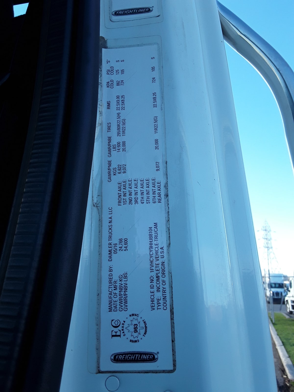 2017 Freightliner/Mercedes M2 106 672626