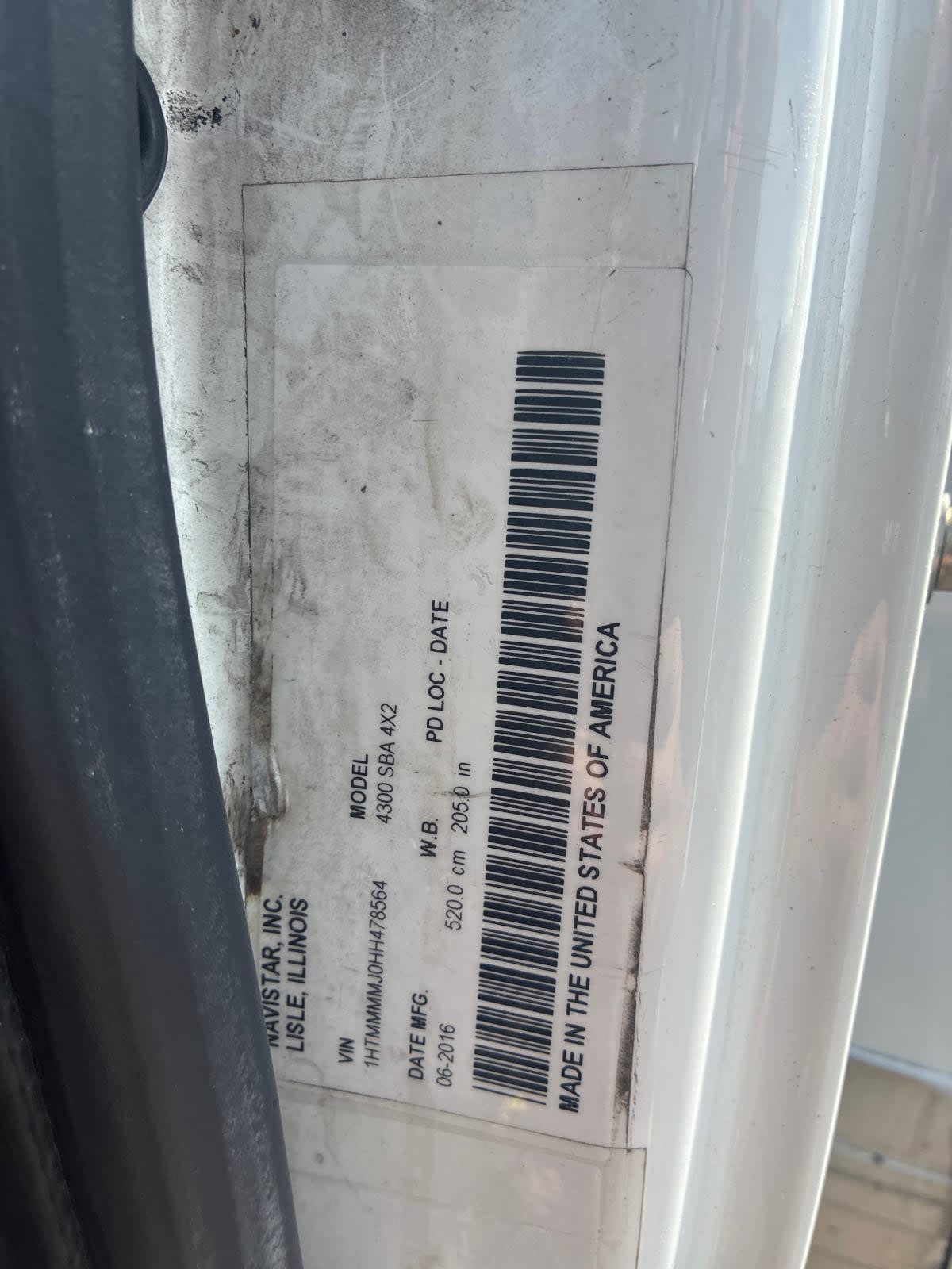 2017 Navistar International 4300 672977