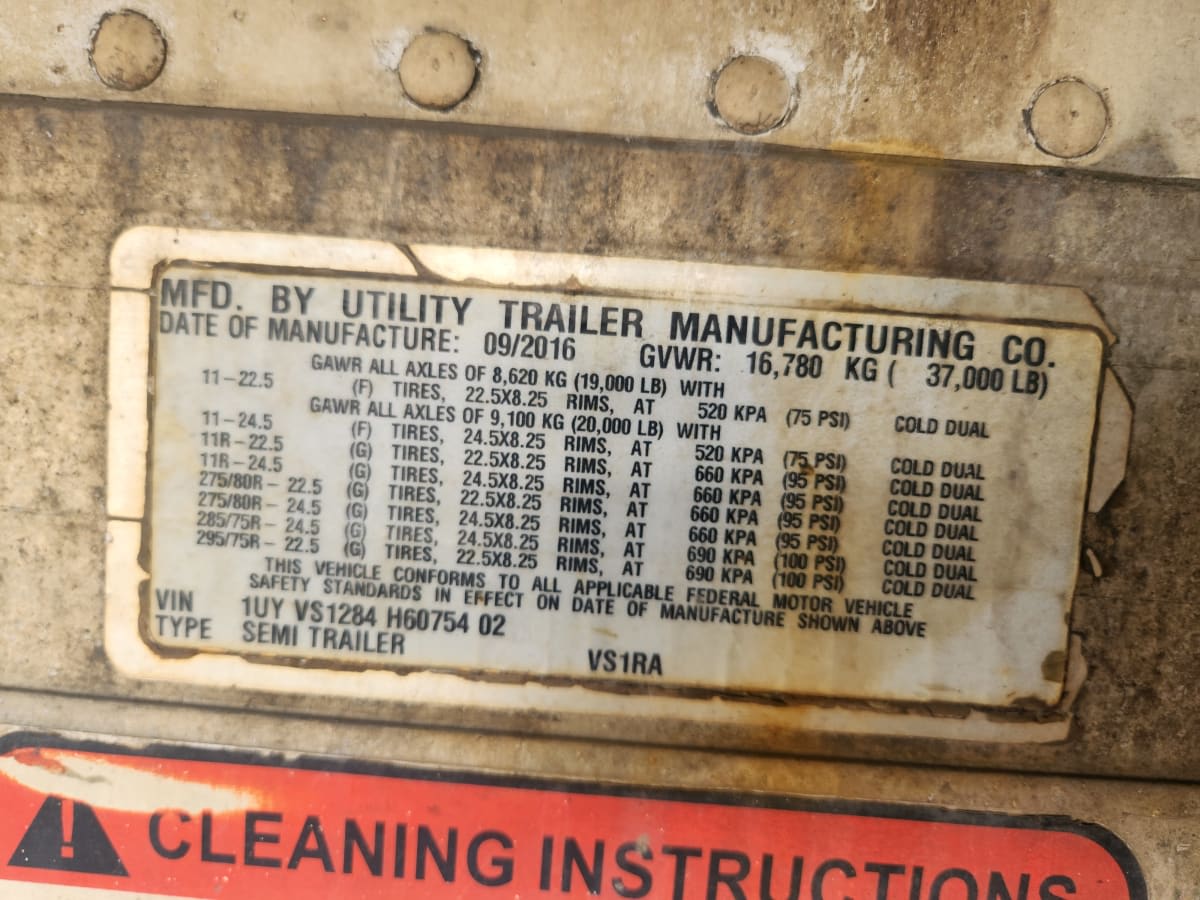 2017 Utility Trailers VS1R-28/150/96 673168