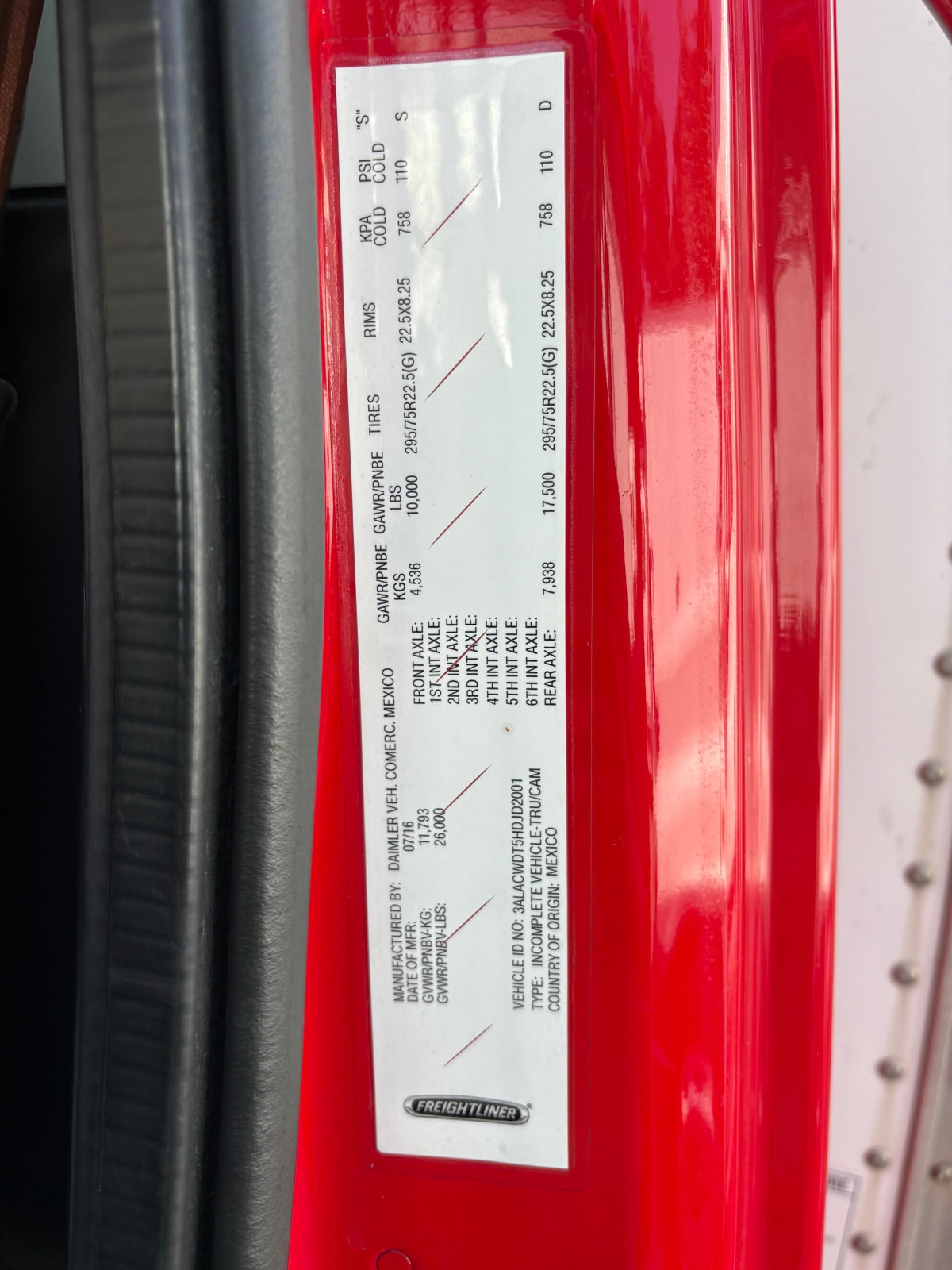 2017 Freightliner/Mercedes M2 106 674478