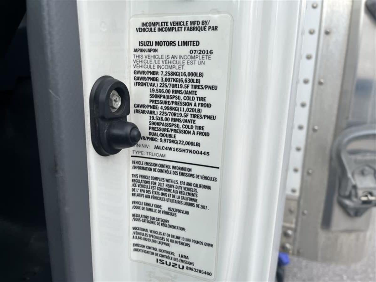 2017 Isuzu NPR 674491