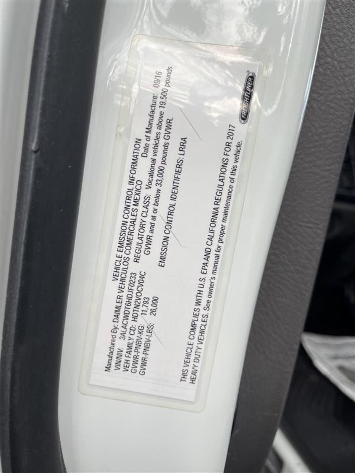 2017 Freightliner/Mercedes M2 106 677299