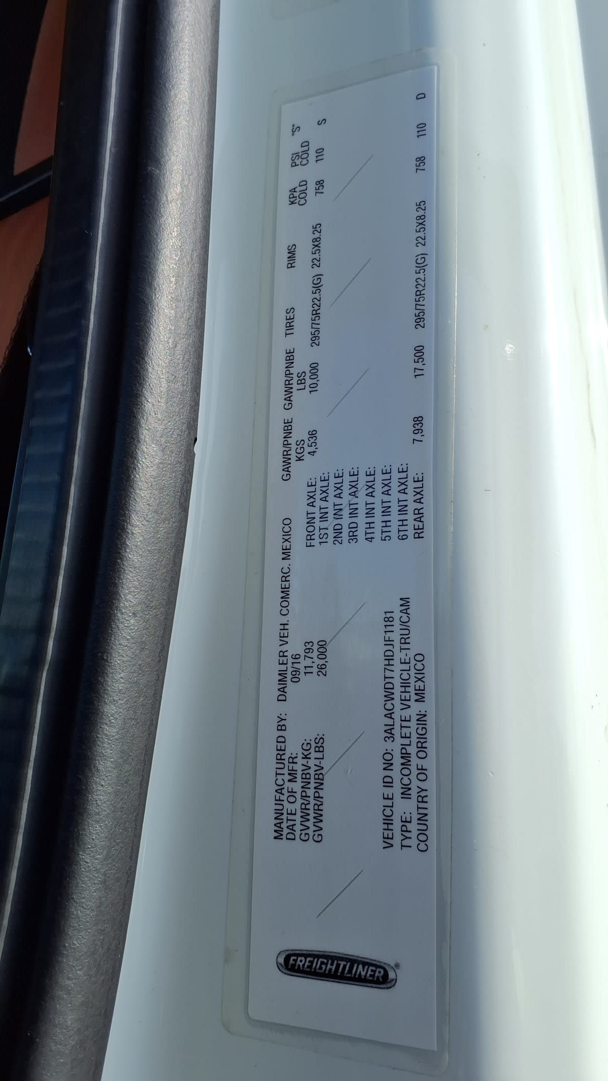 2017 Freightliner/Mercedes M2 106 677524