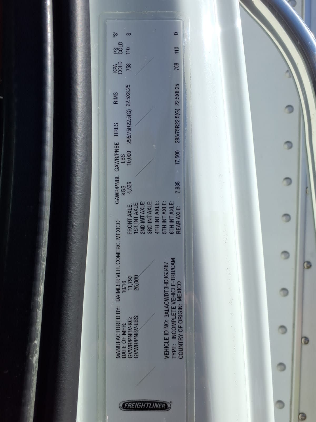 2017 Freightliner/Mercedes M2 106 678615