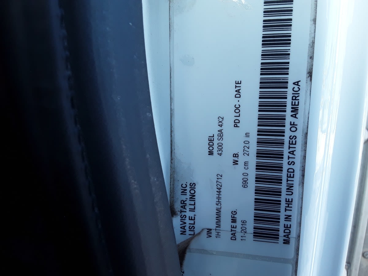 2017 Navistar International 4300 679497