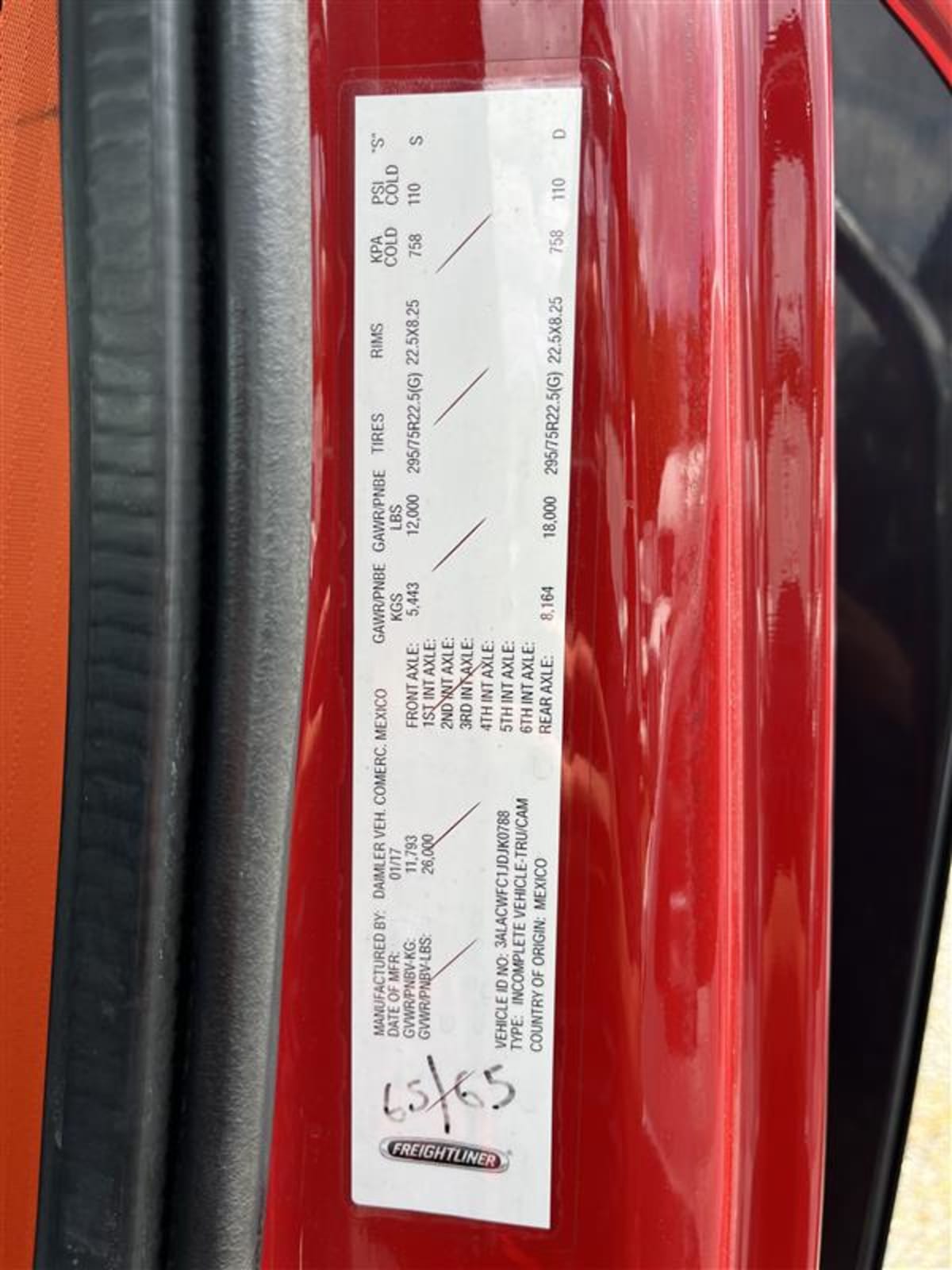 2018 Freightliner M2 106 681547