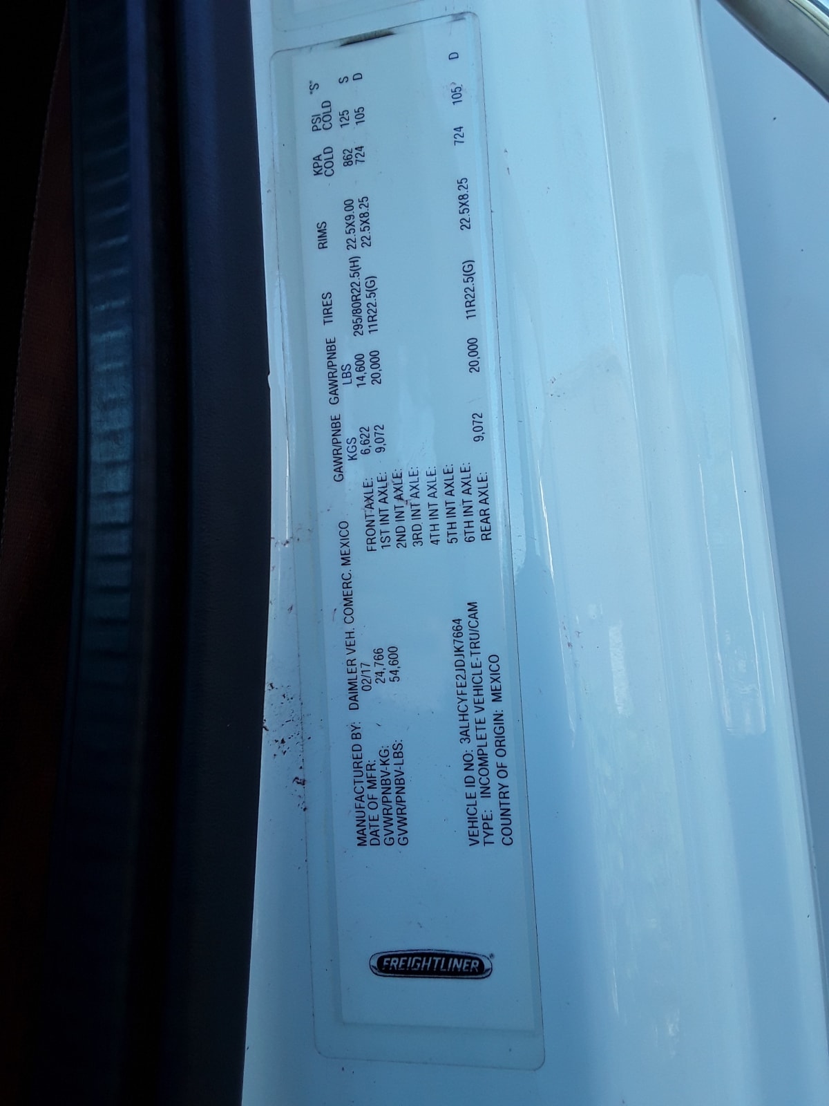 2018 Freightliner/Mercedes M2 106 682935