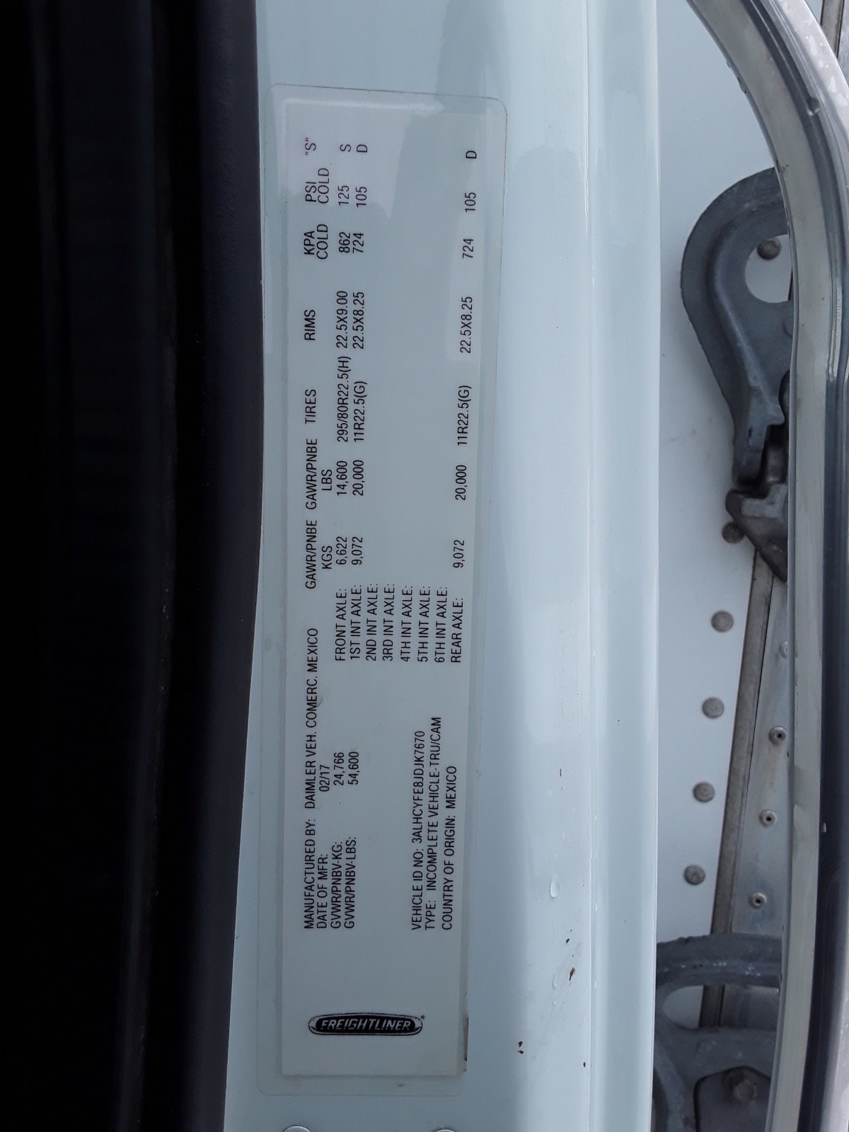 2018 Freightliner/Mercedes M2 106 682948