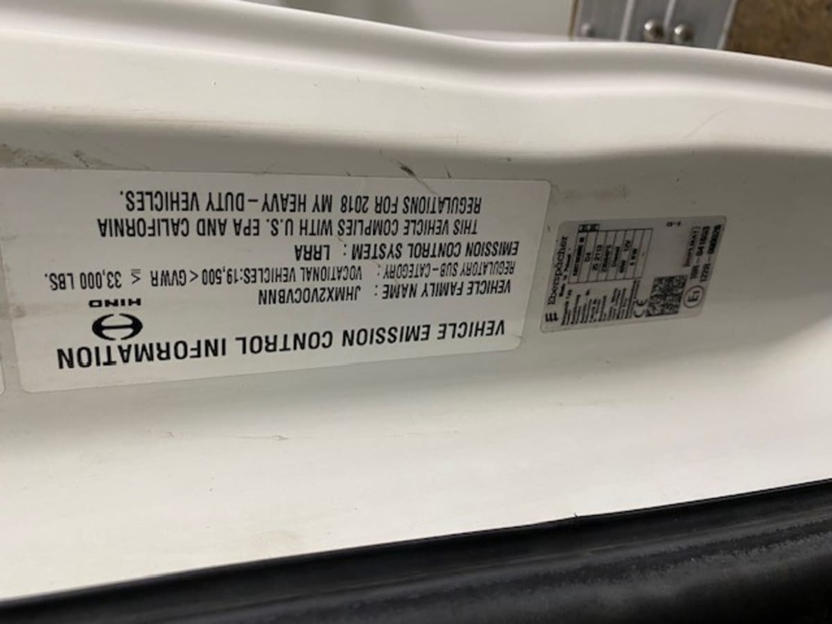 2018 Hino 258 683127