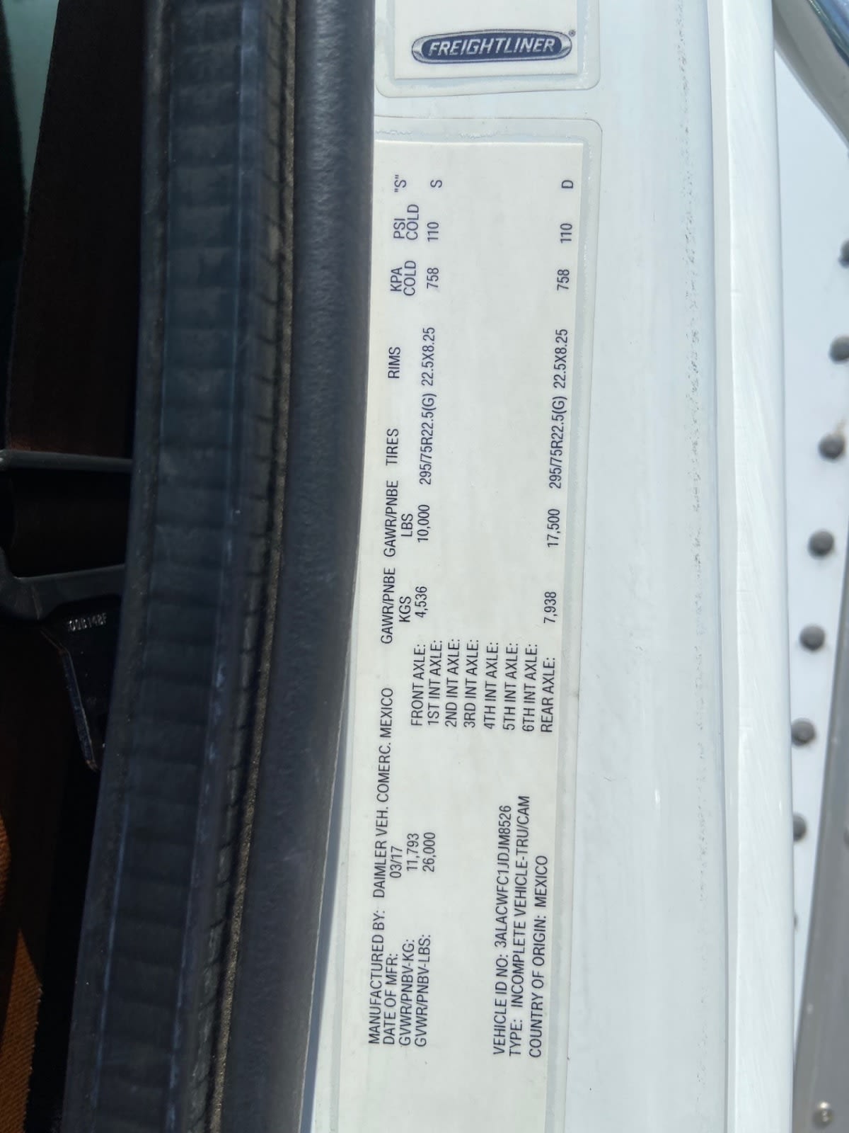 2018 Freightliner/Mercedes M2 106 687071