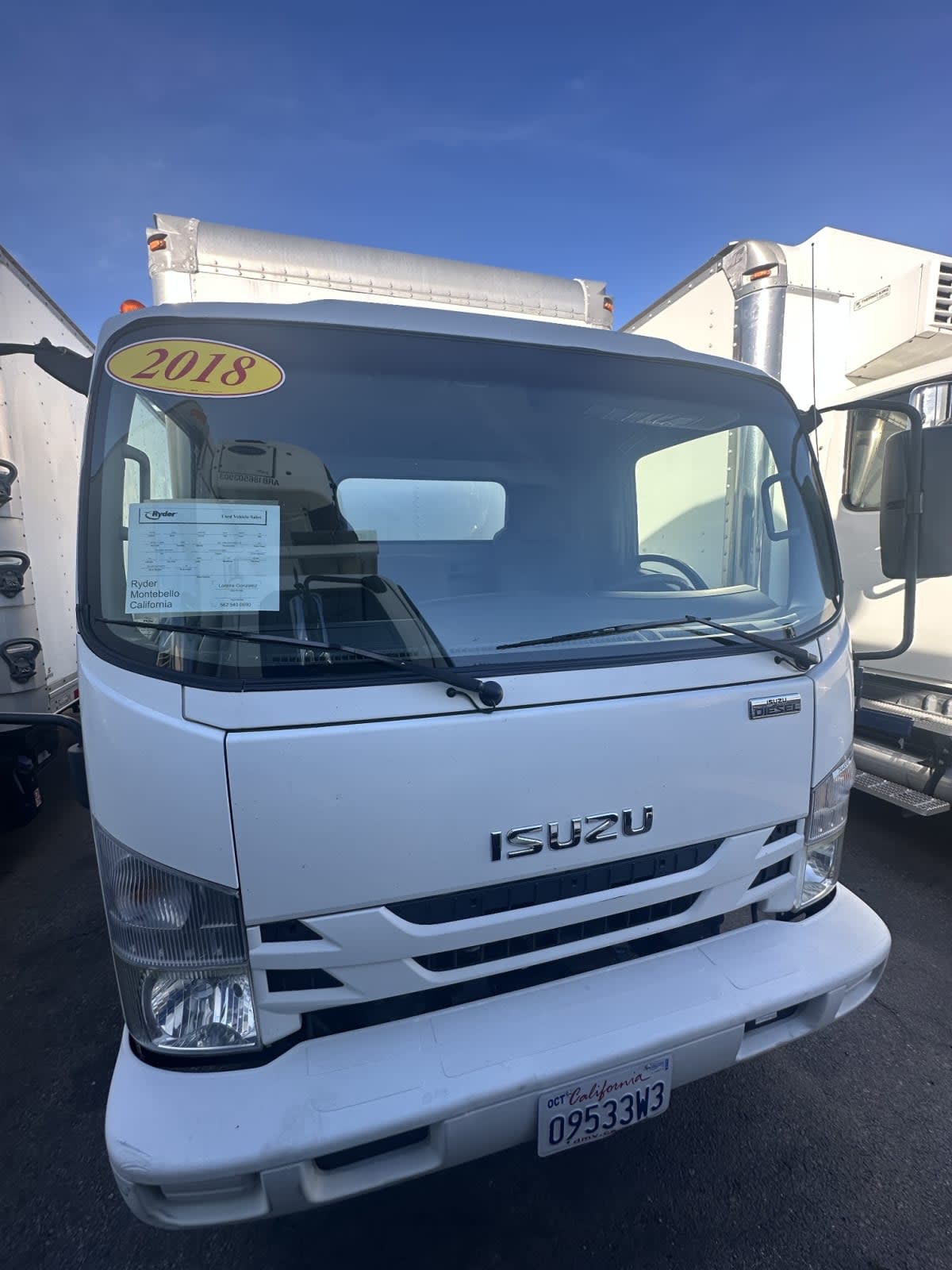2018 Isuzu NPR HD 744332