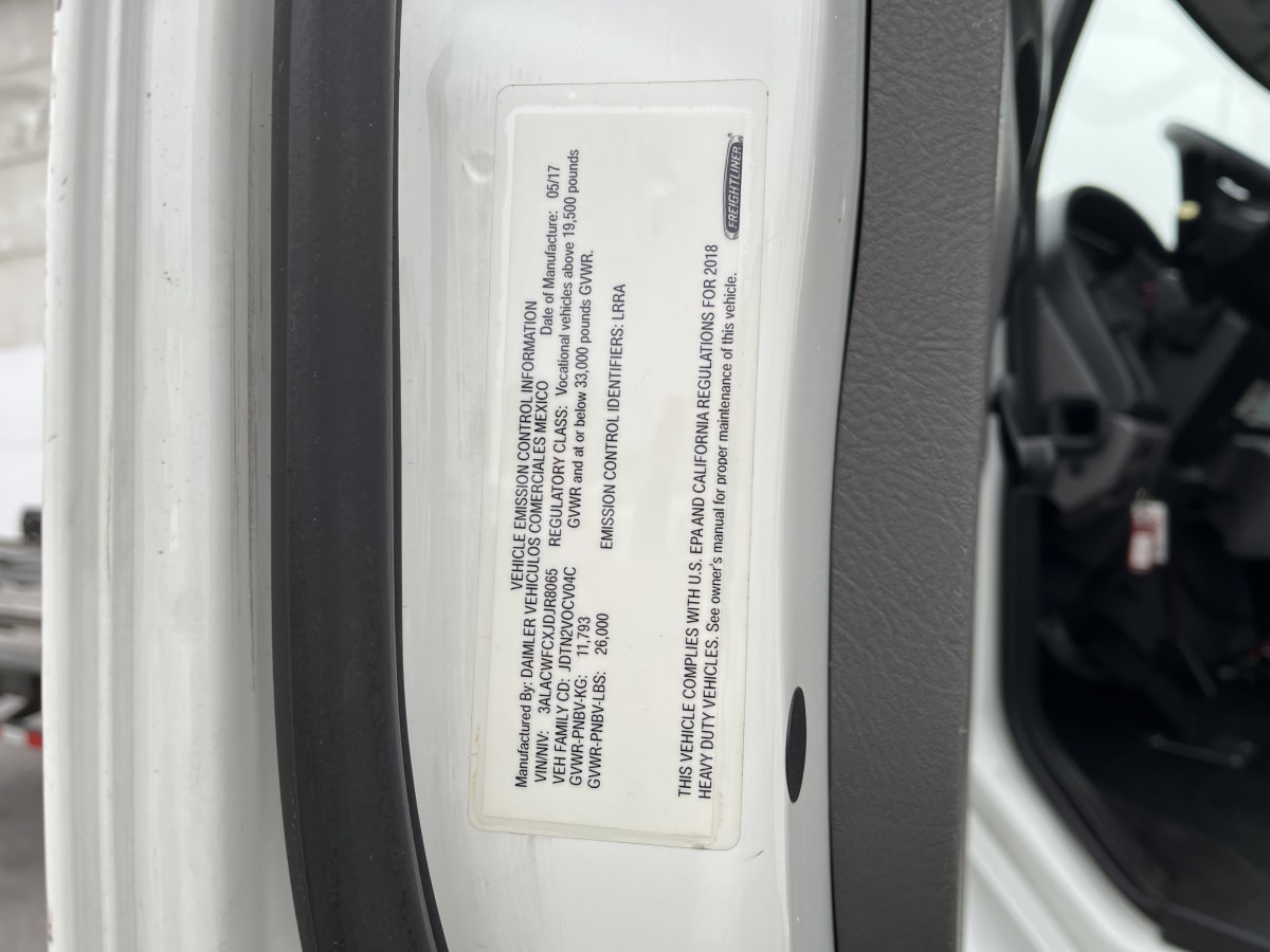 2018 Freightliner/Mercedes M2 106 751030