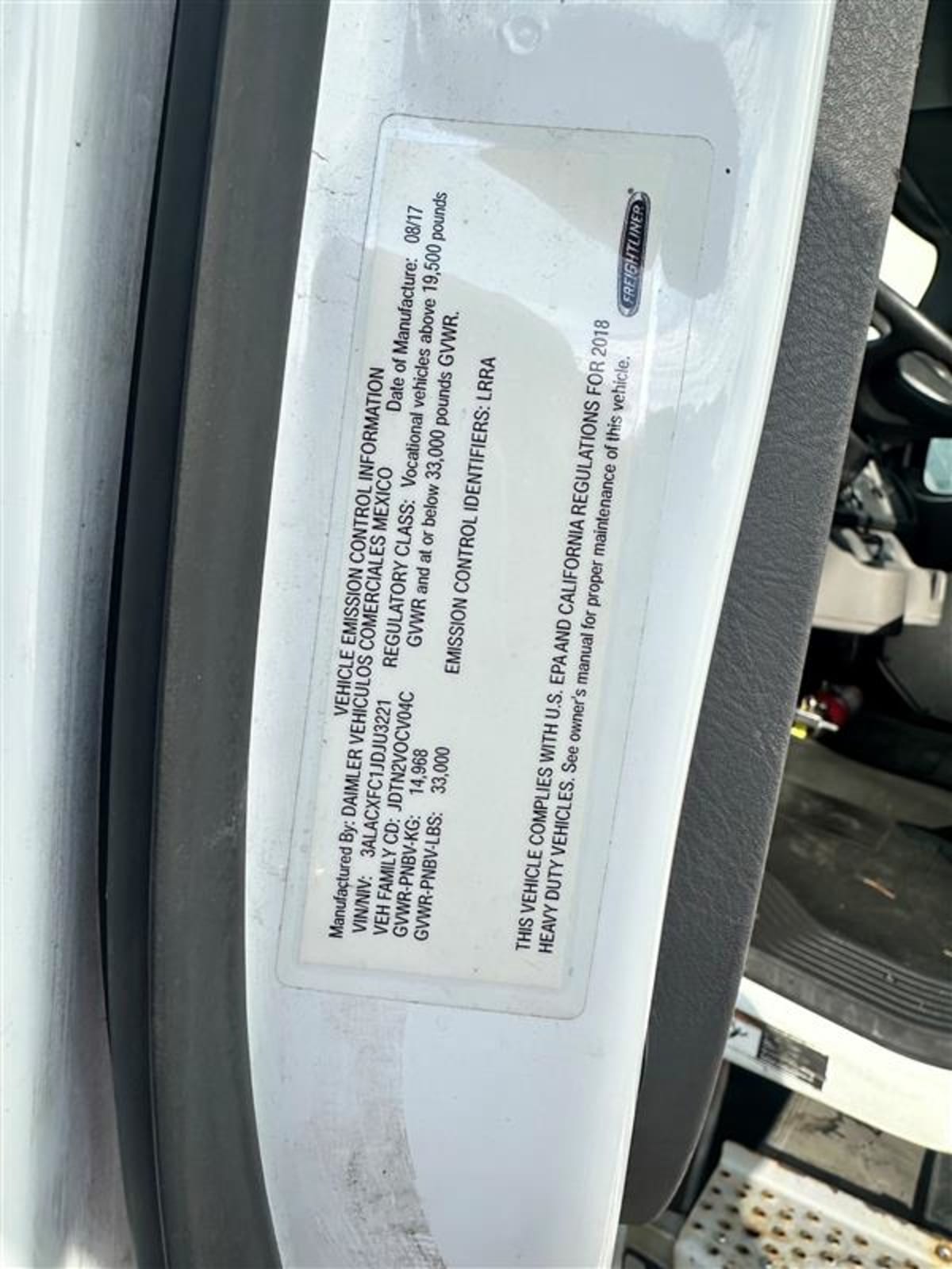 2018 Freightliner/Mercedes M2 106 756891