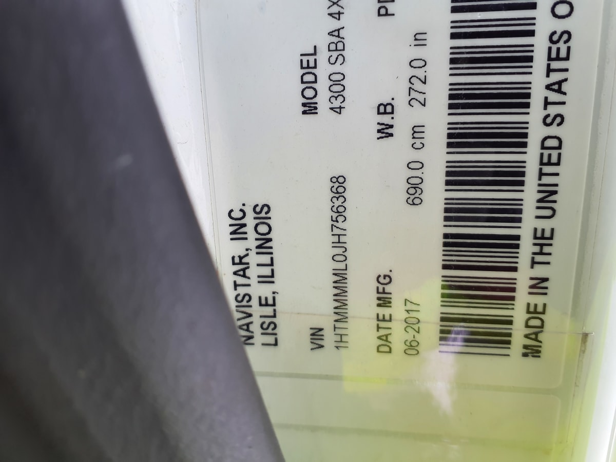 2018 Navistar International 4300 757920