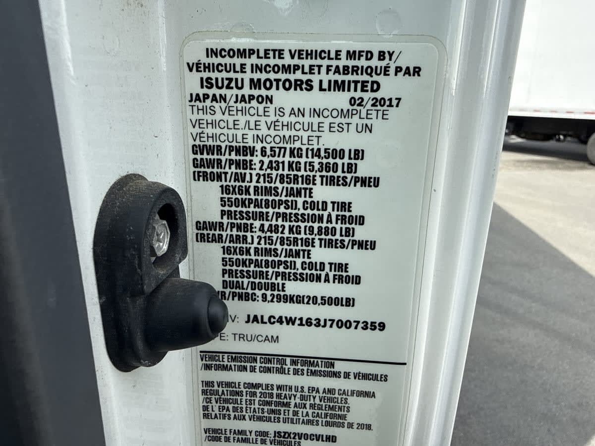 2018 Isuzu NPR HD 762163