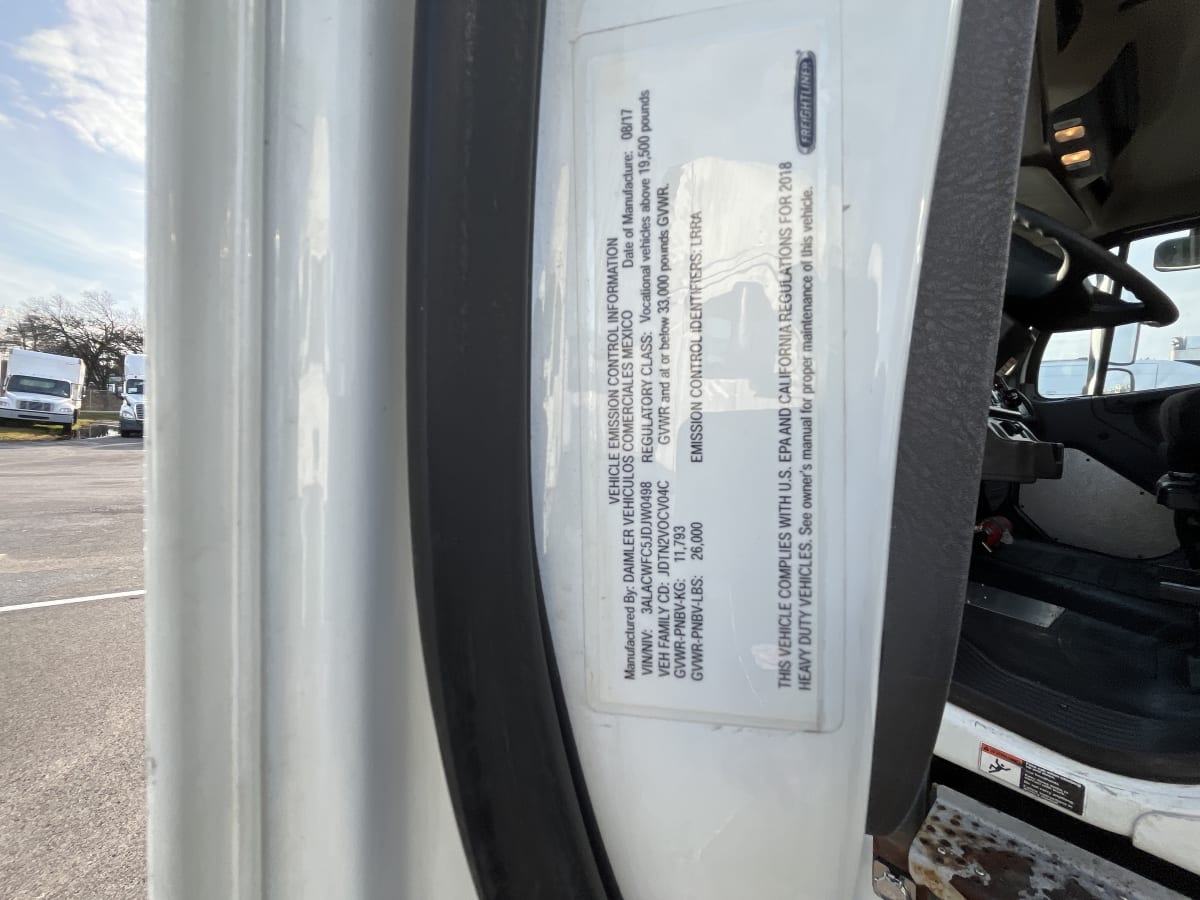 2018 Freightliner/Mercedes M2 106 762727