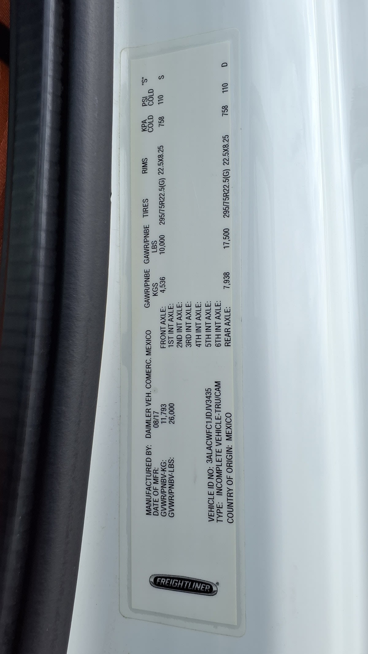 2018 Freightliner/Mercedes M2 106 762892