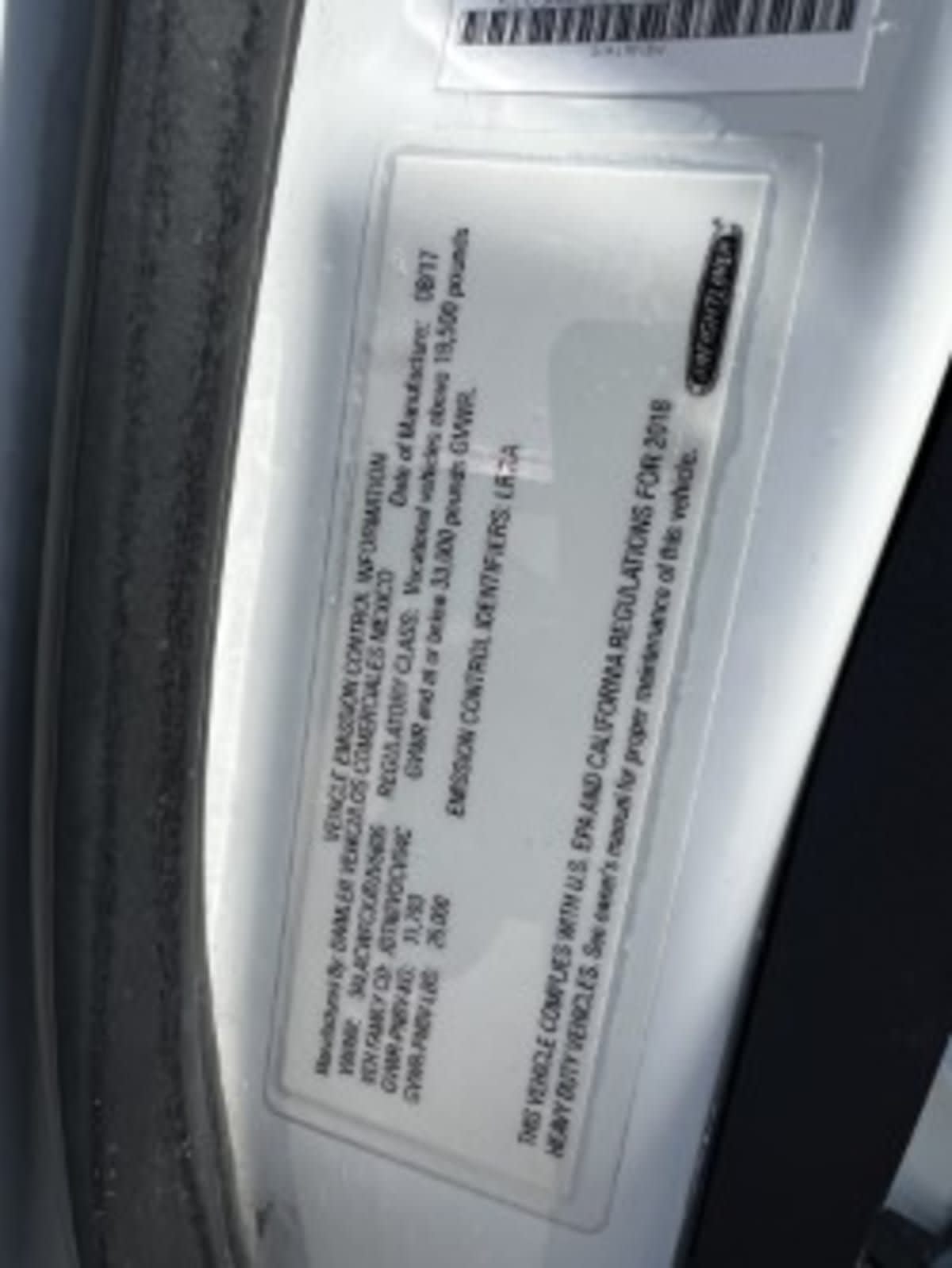 2018 Freightliner/Mercedes M2 106 763499