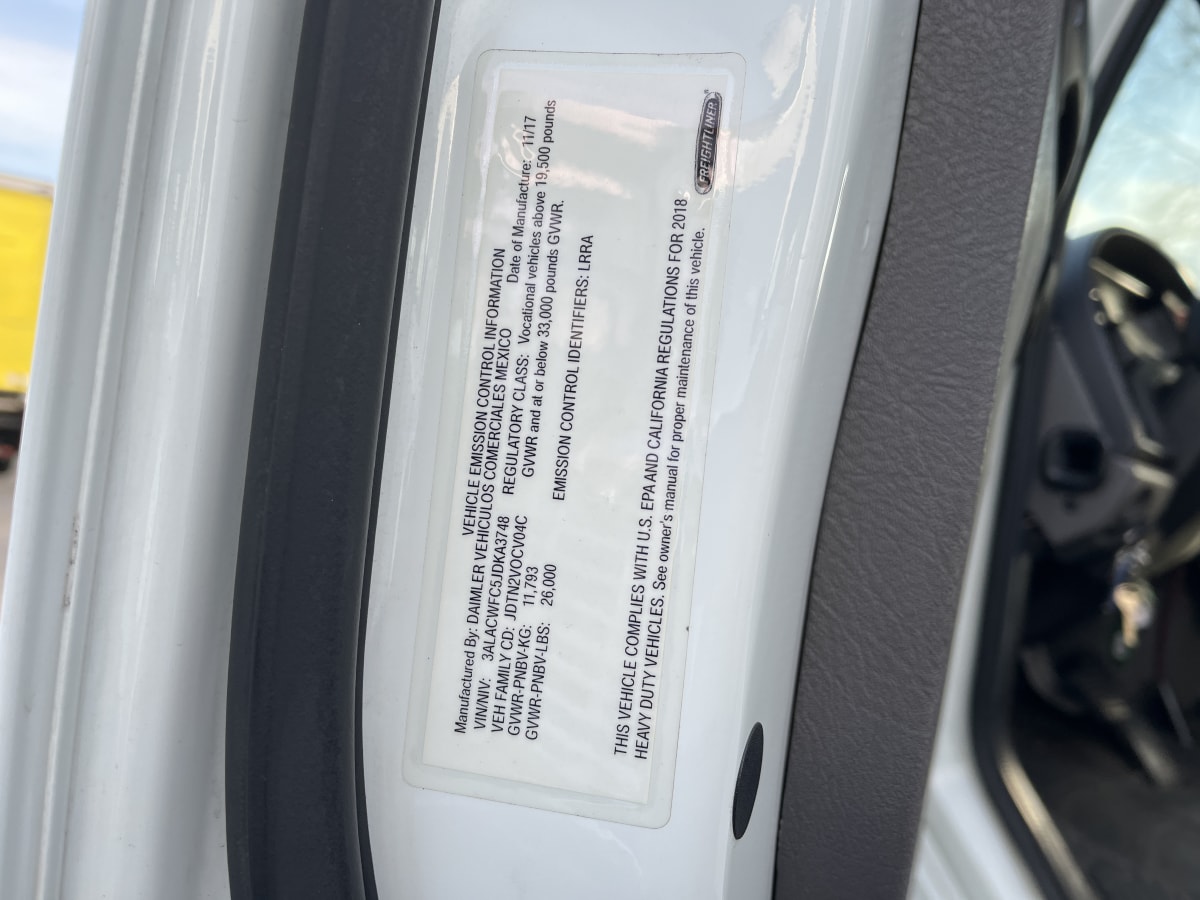 2018 Freightliner/Mercedes M2 106 779029