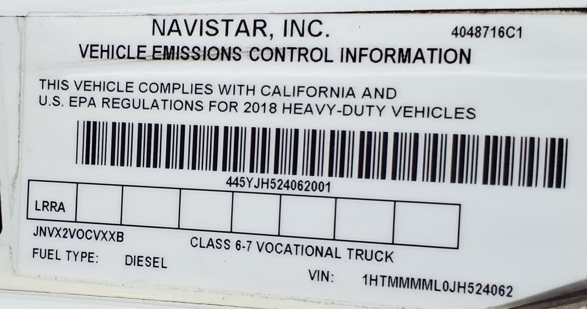 2018 Navistar International 4300 786946