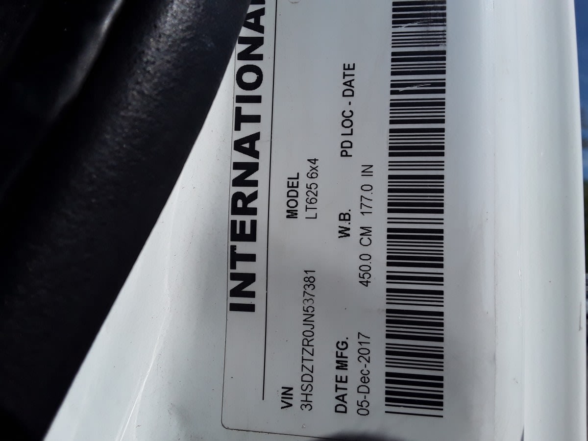 2018 Navistar International LT625 DAYCAB T/A 788715