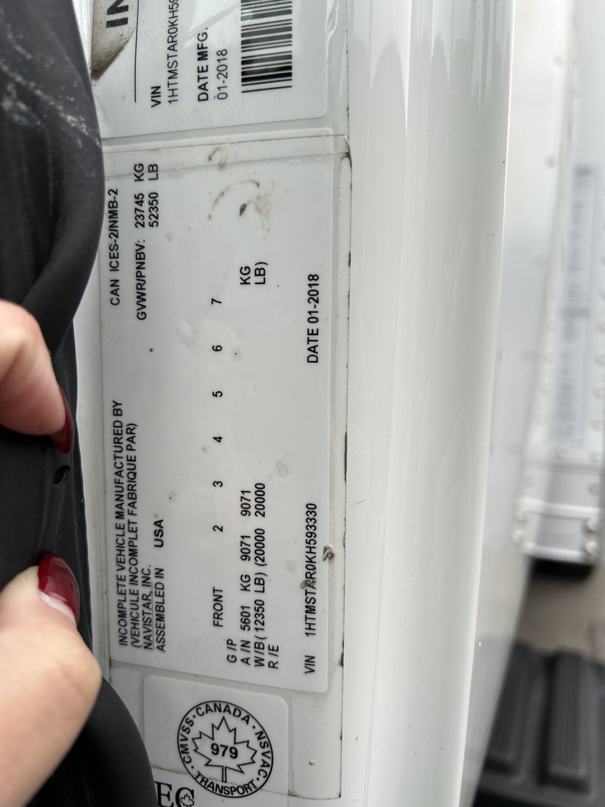 2019 Navistar International 4400 789793