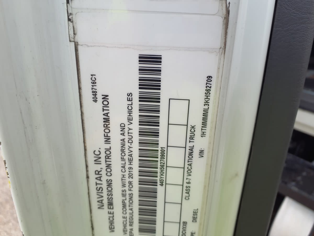 2019 Navistar International 4300 807883
