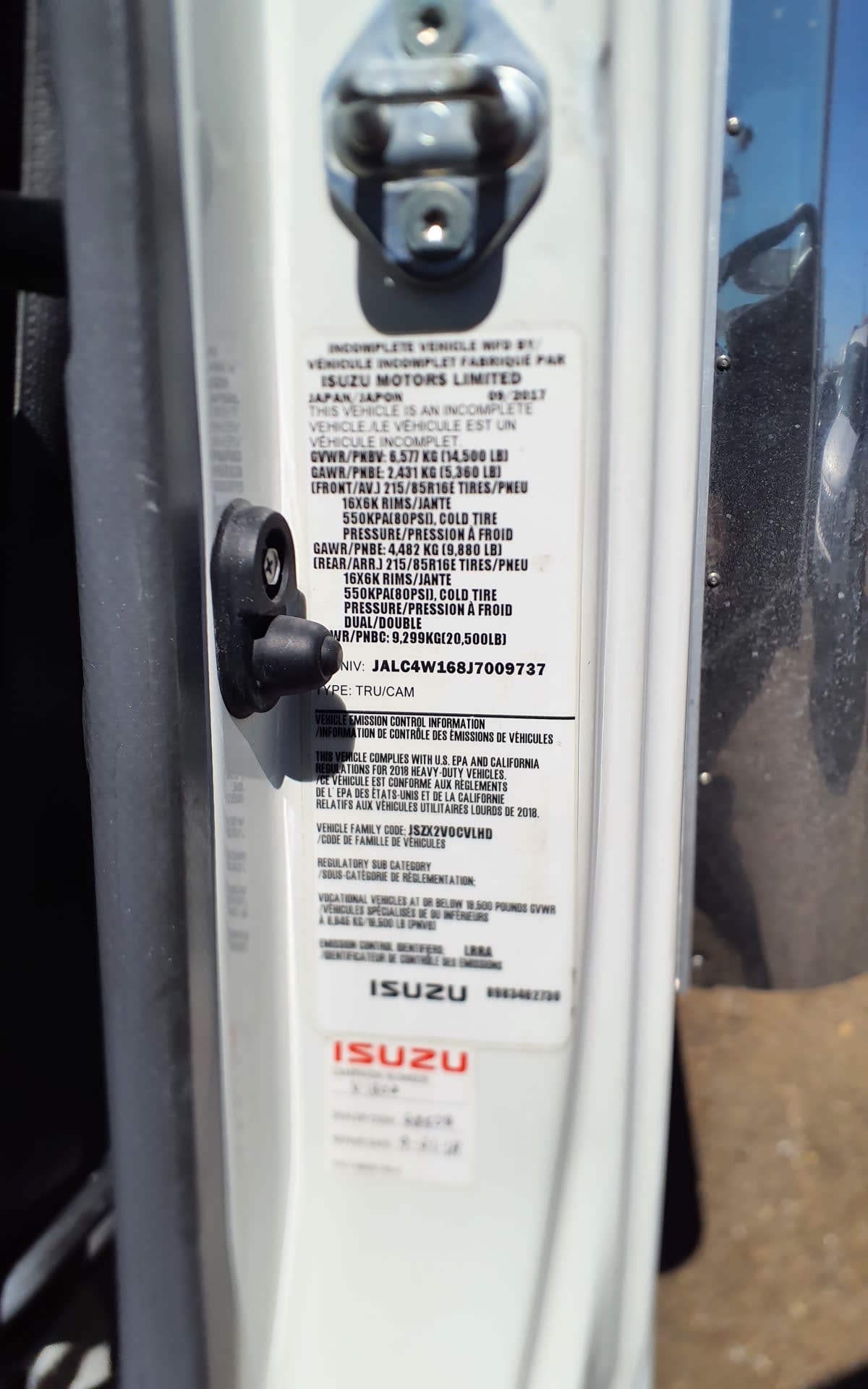 2018 Isuzu NPR HD 810239