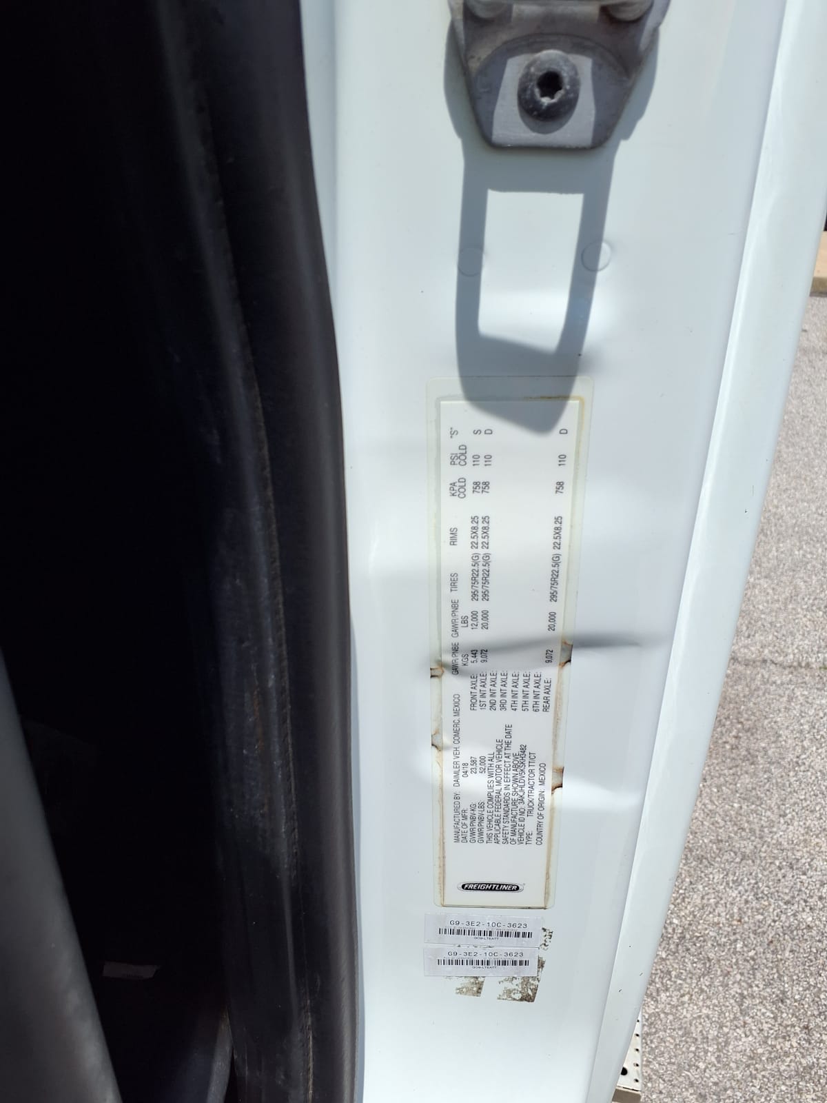 2019 Freightliner/Mercedes NEW CASCADIA PX12664 812879