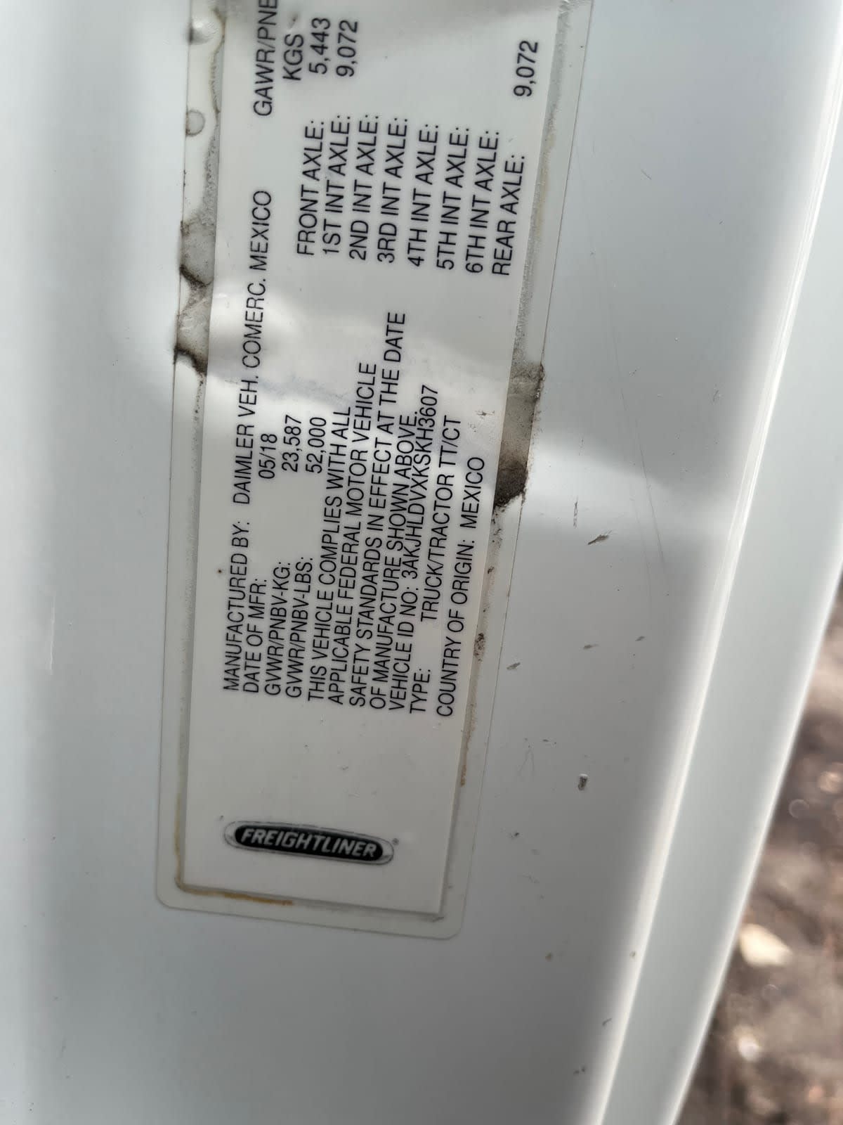 2019 Freightliner/Mercedes NEW CASCADIA PX12664 813019