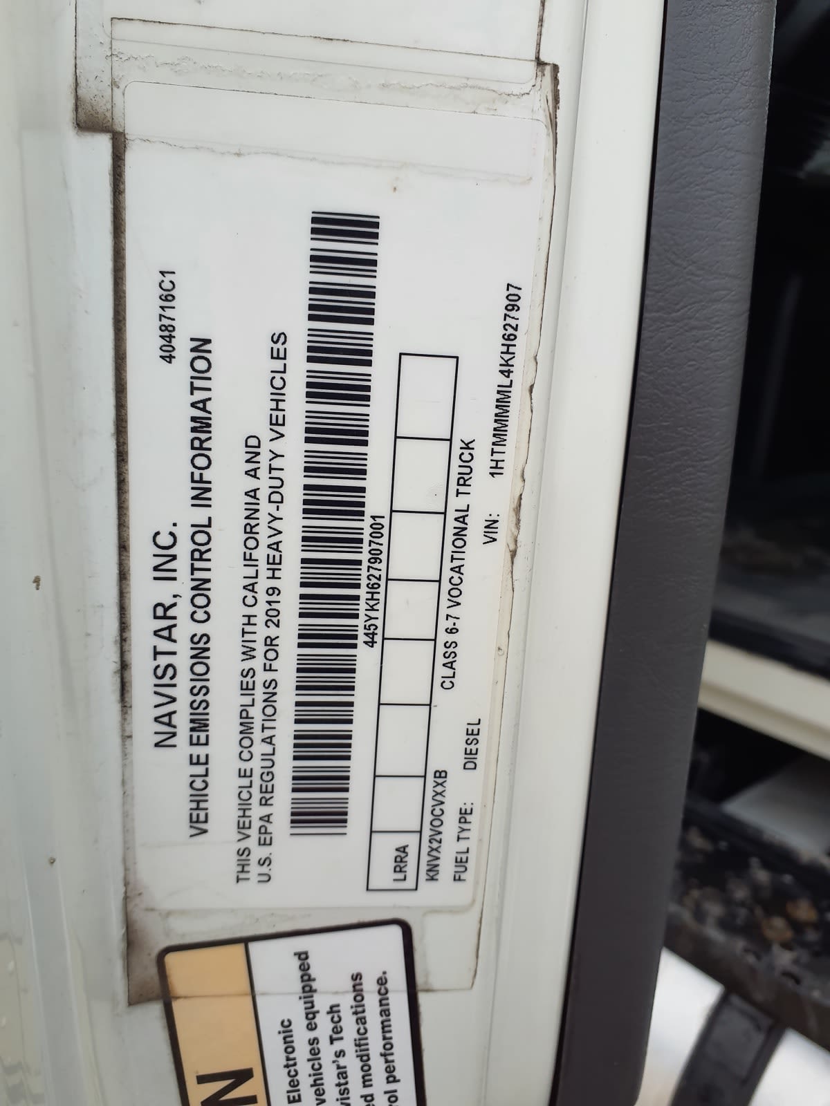 2019 Navistar International 4300 813943