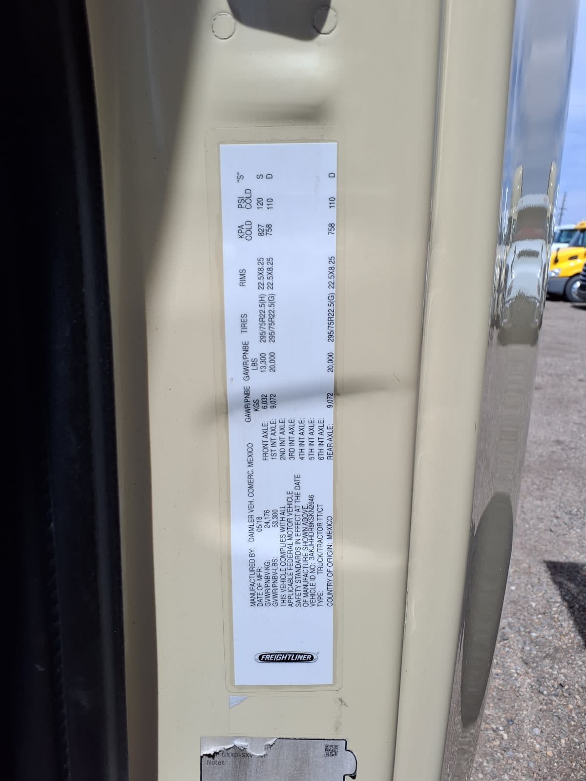 2019 Freightliner/Mercedes NEW CASCADIA PX12664 814434