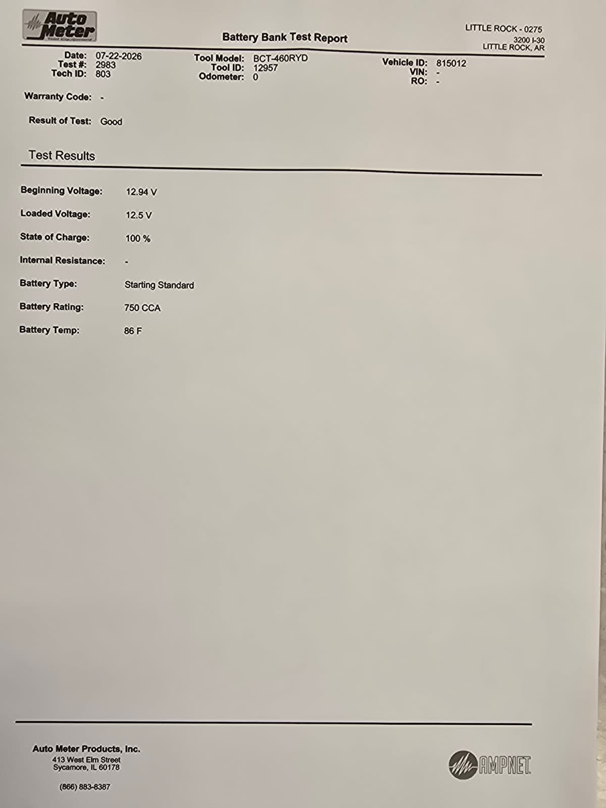 2019 Freightliner/Mercedes CASCADIA 125 815012