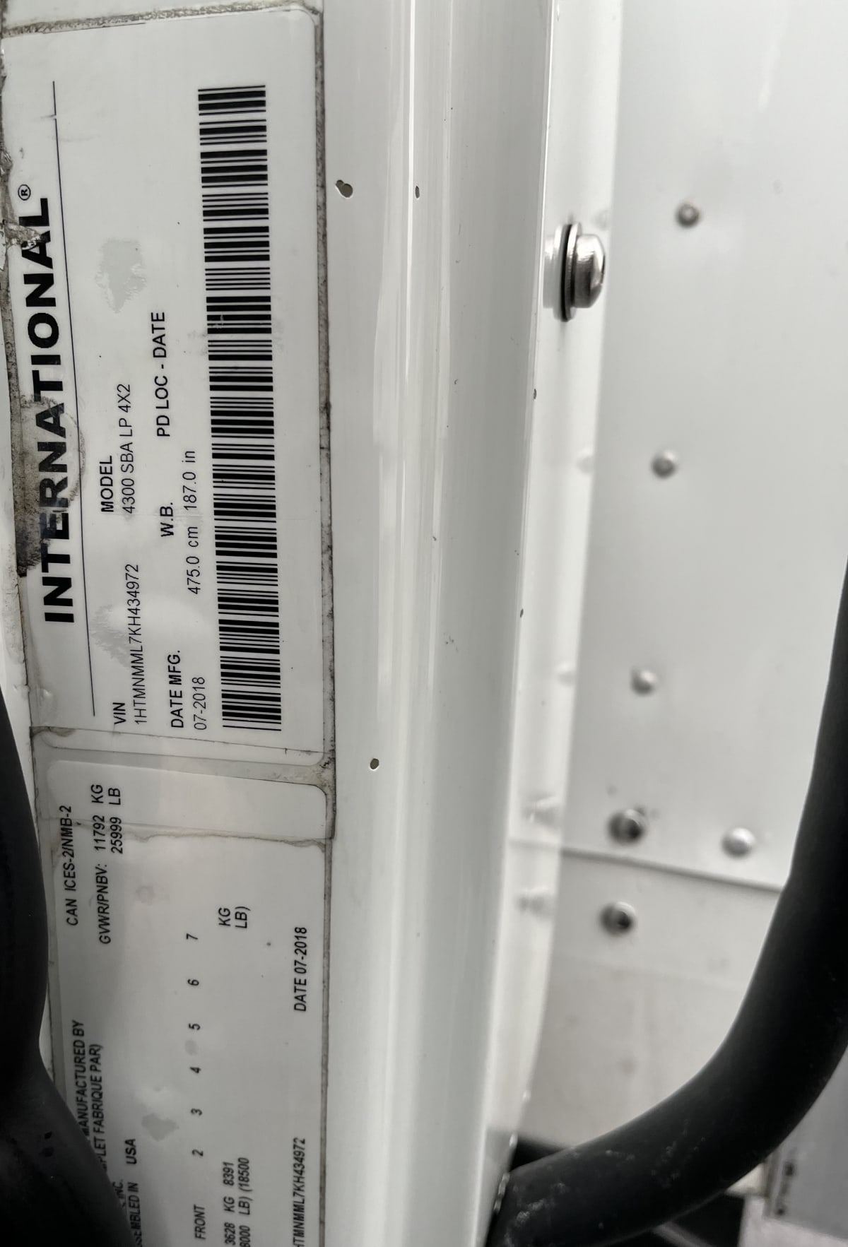 2019 Navistar International 4300 LP 815111
