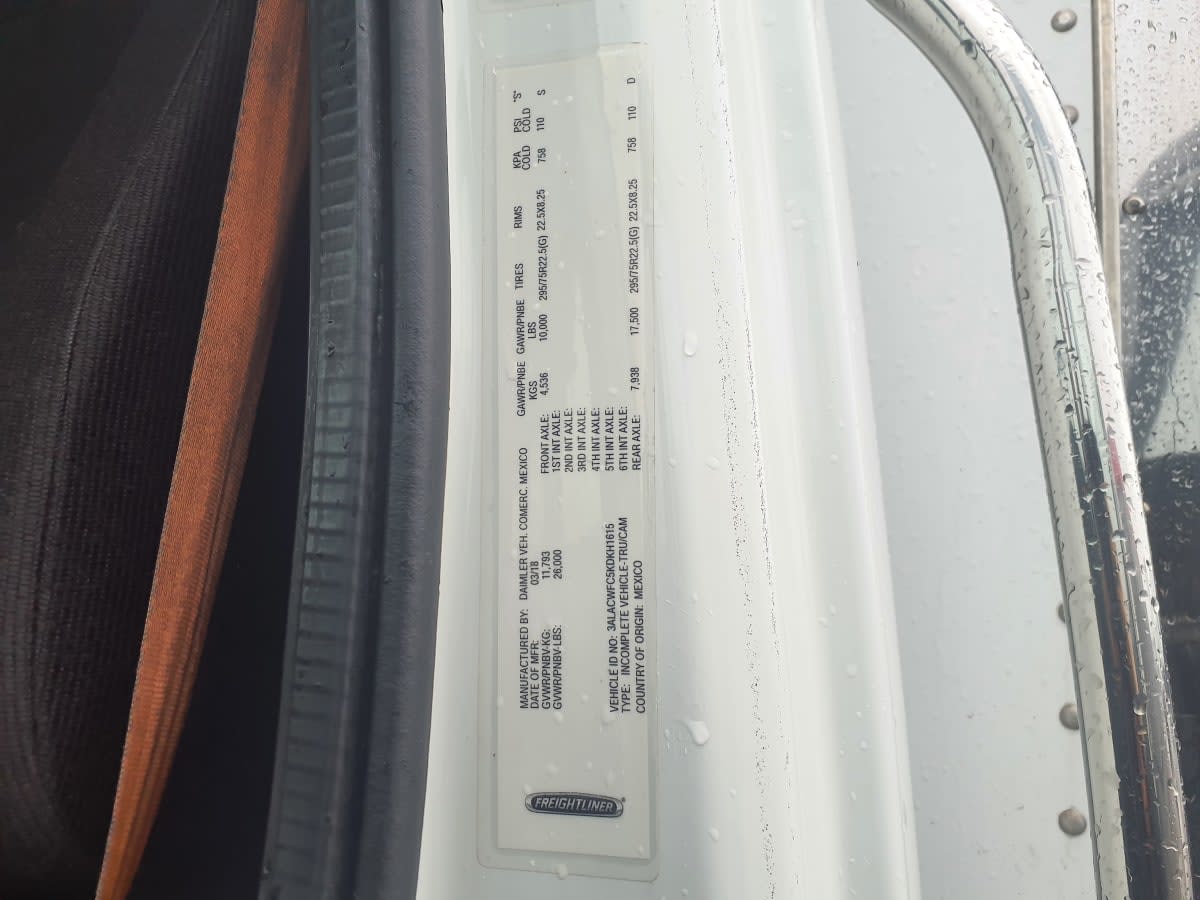 2019 Freightliner/Mercedes M2 106 819901