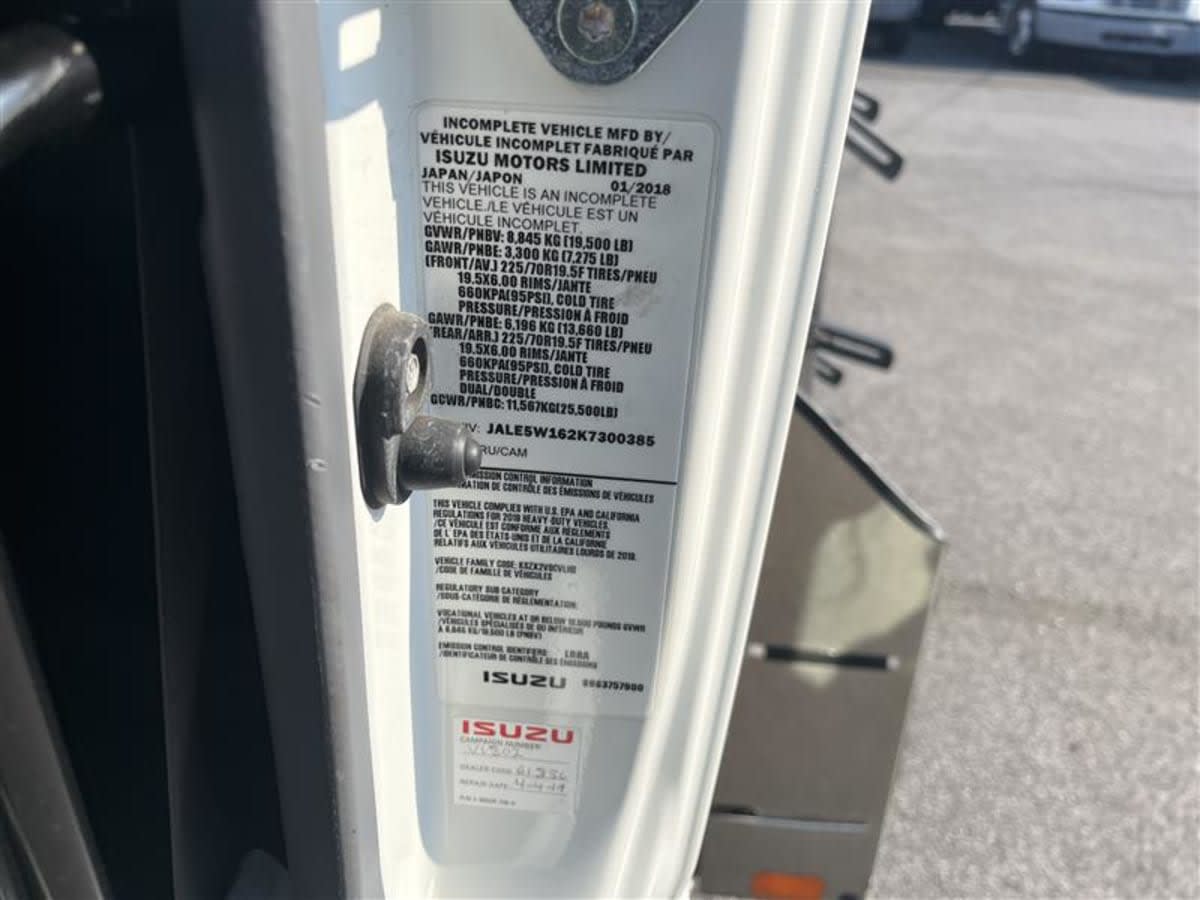 2019 Isuzu NRR 820760