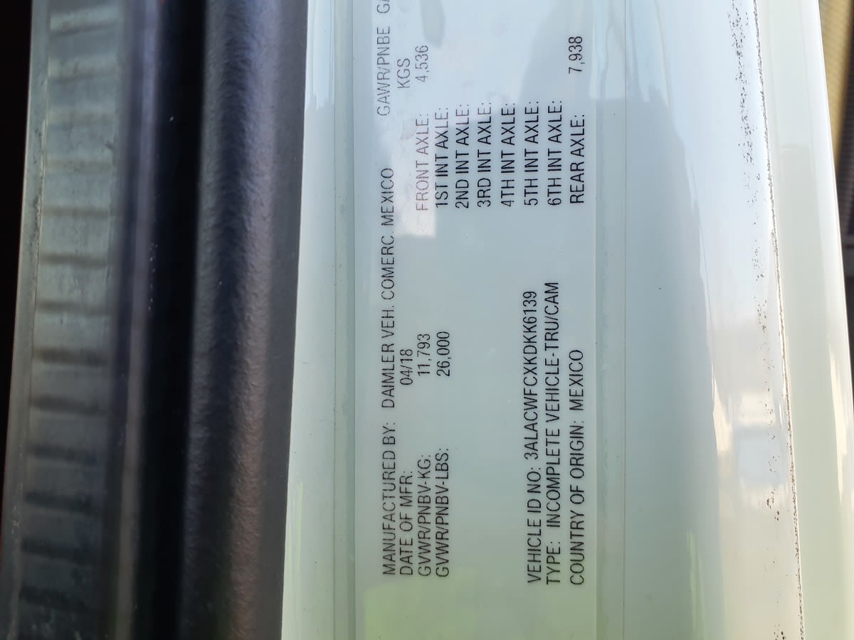 2019 Freightliner/Mercedes M2 106 821039