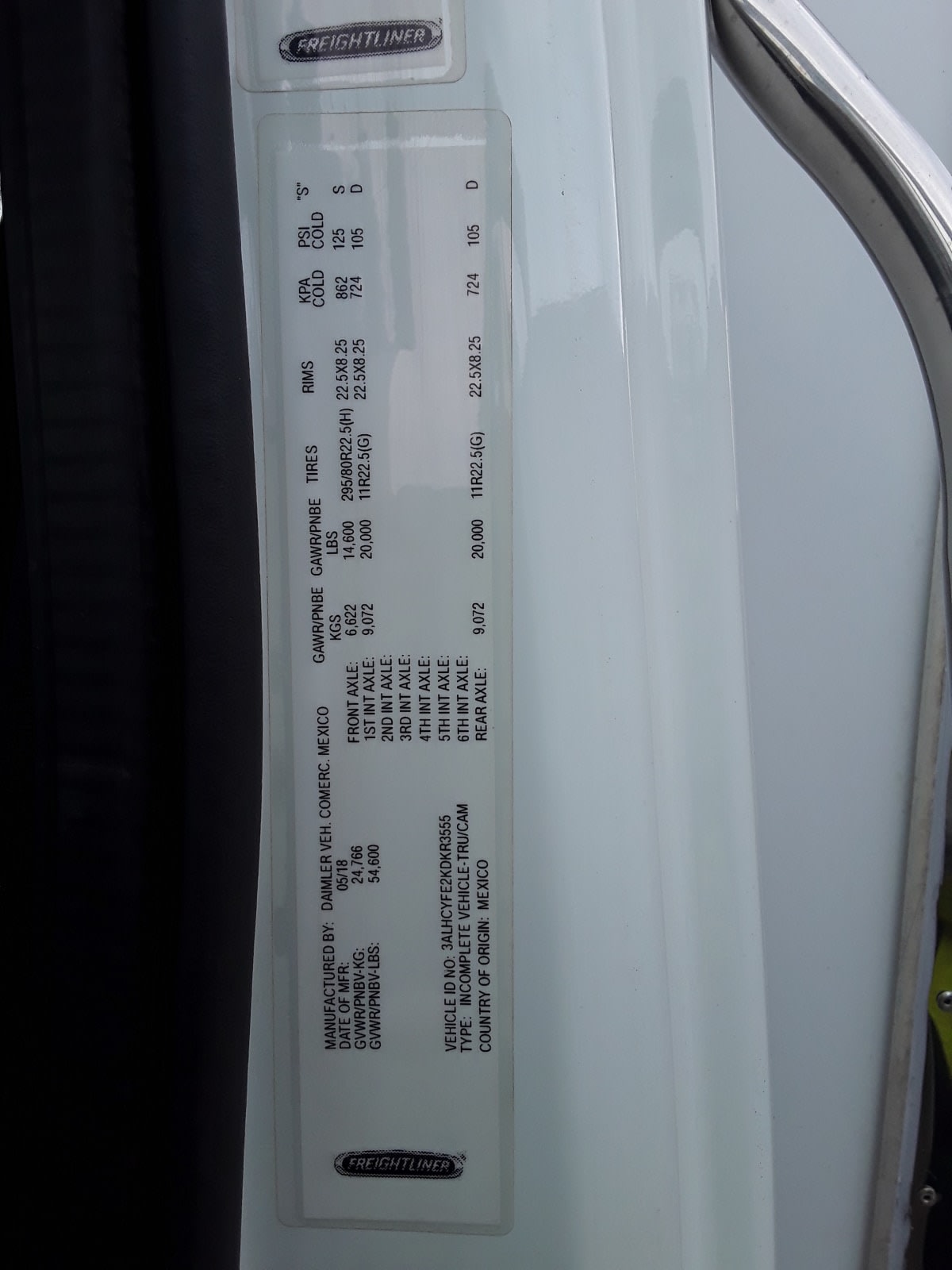 2019 Freightliner/Mercedes M2 106 842699