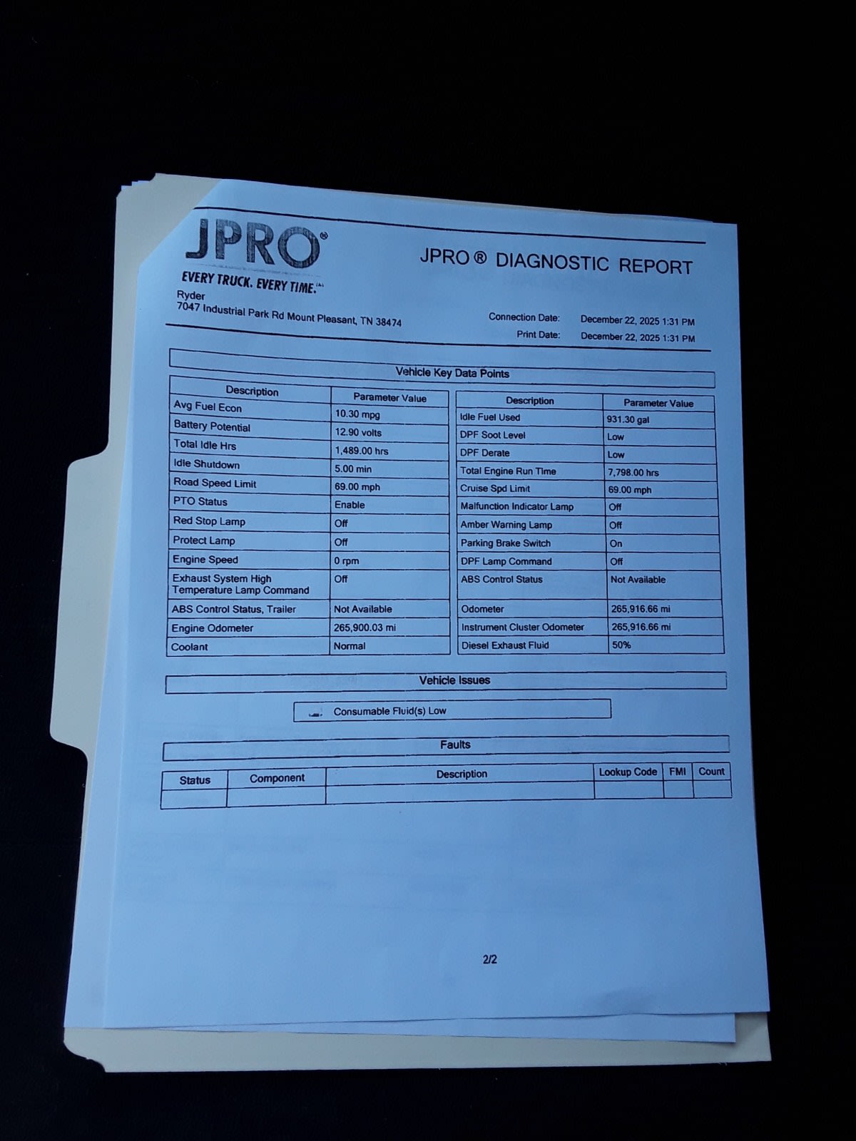 2019 Freightliner/Mercedes M2 106 863442