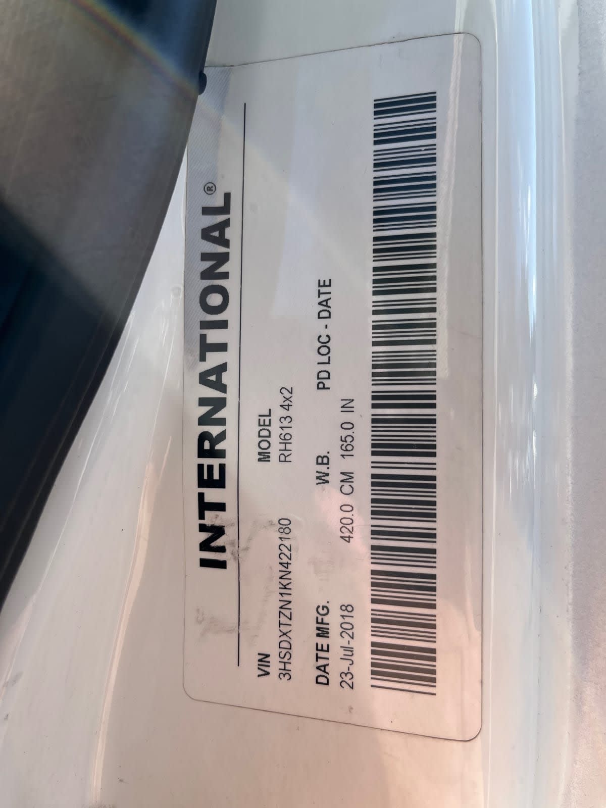 2019 Navistar International RH613 DAYCAB S/A 864096