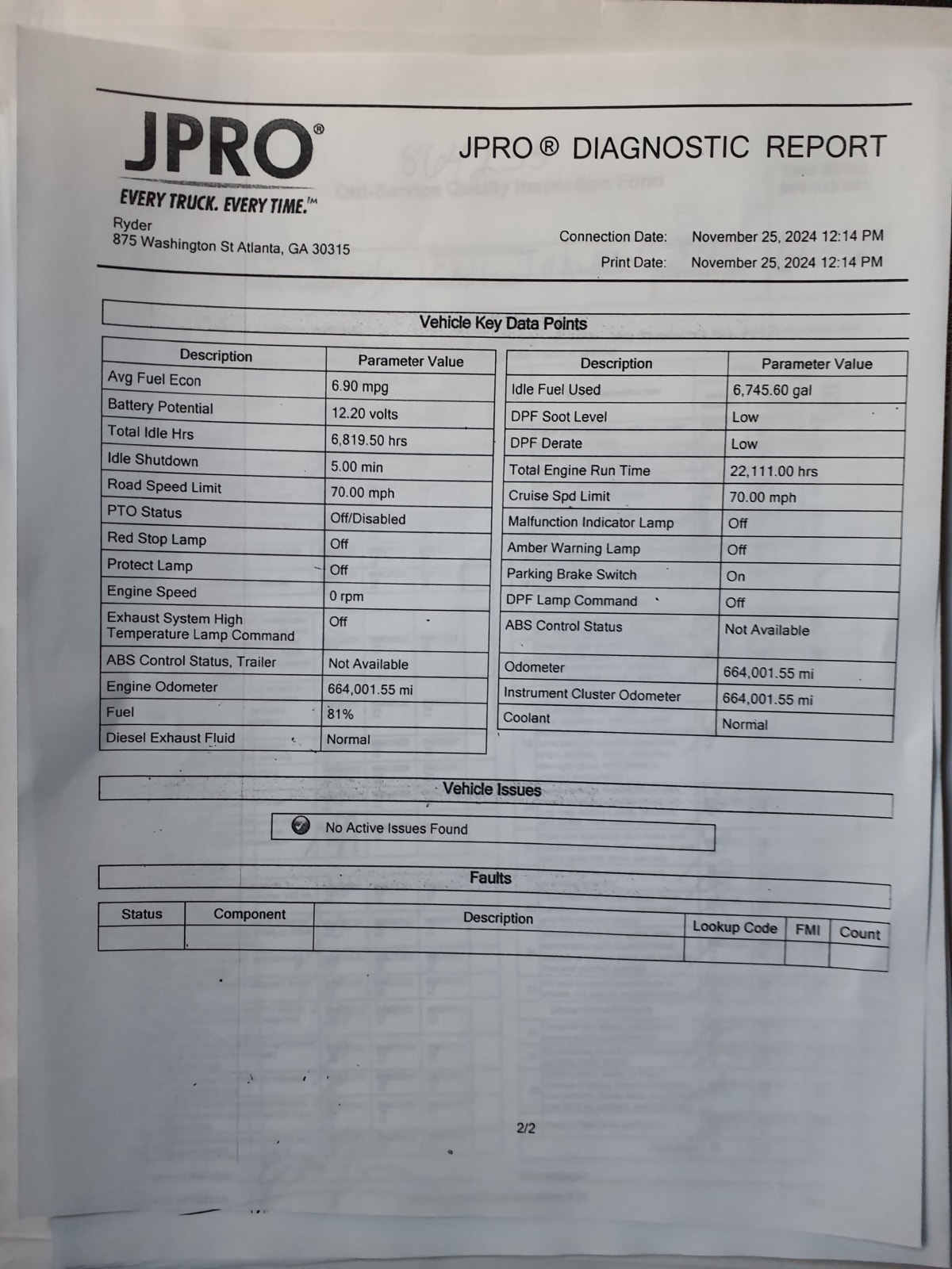 2019 Freightliner/Mercedes CASCADIA 125 864235