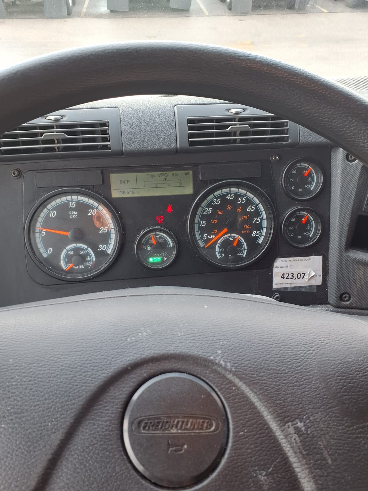 2019 Freightliner/Mercedes CASCADIA 125 864239