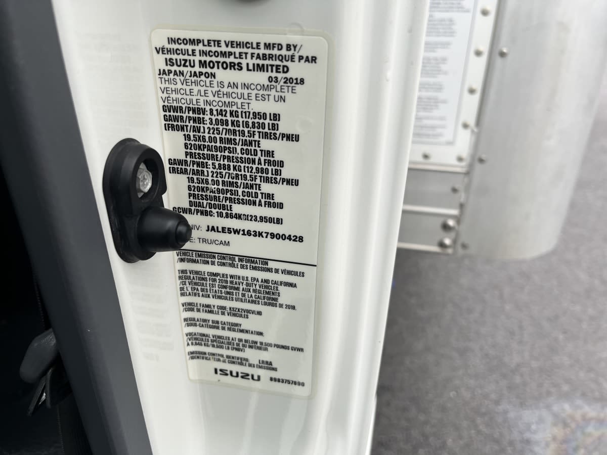 2019 Isuzu NQR 866442