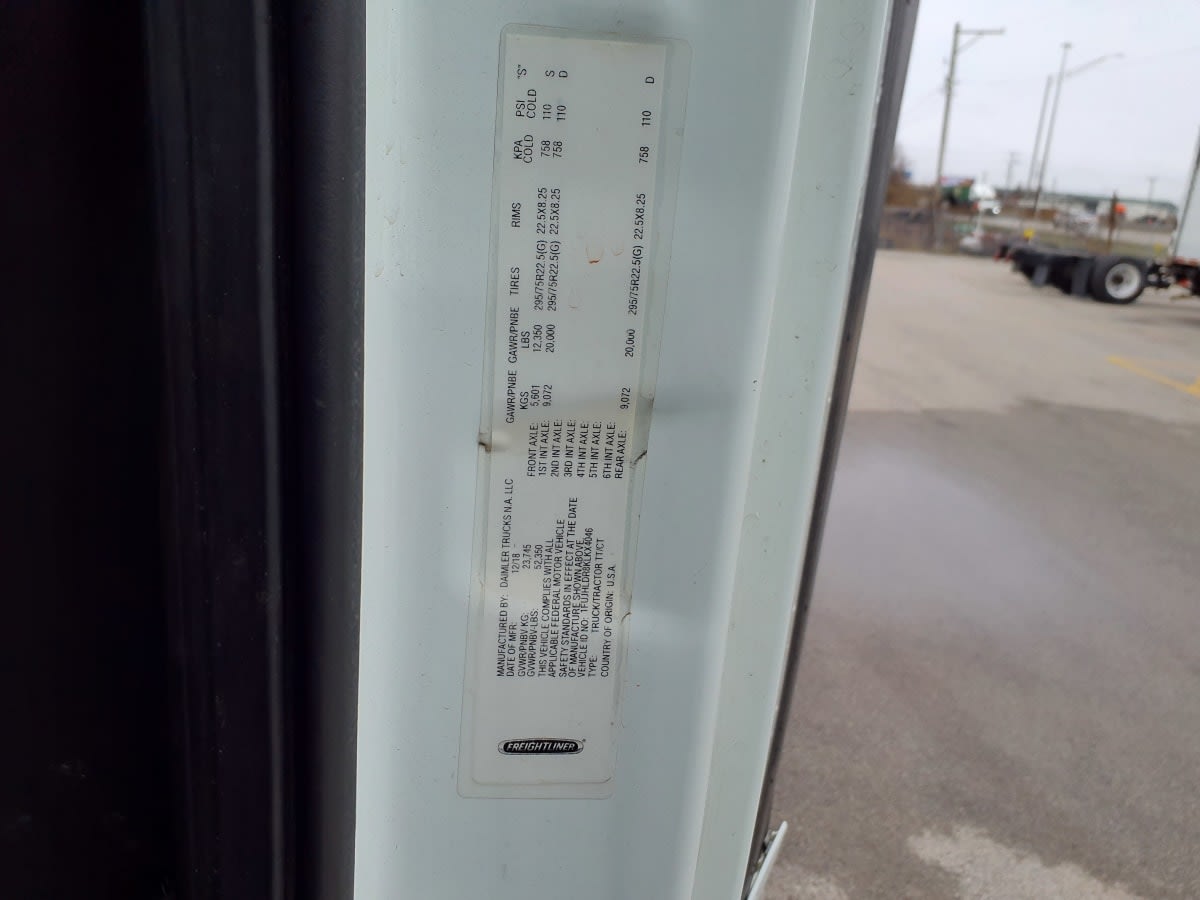 2019 Freightliner/Mercedes NEW CASCADIA PX12664 870156