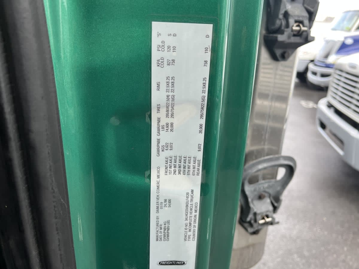 2019 Freightliner/Mercedes CASCADIA 125 871300