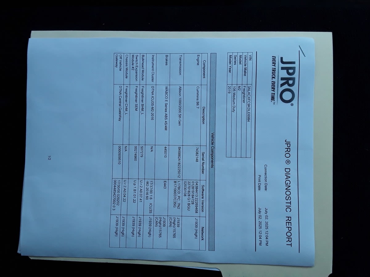 2019 Freightliner M2 106 873699
